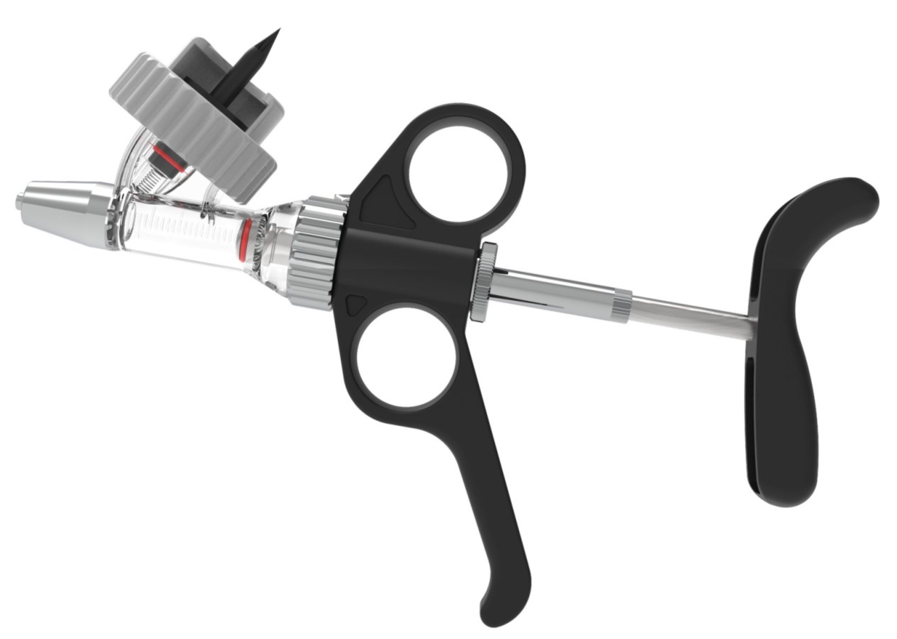 Kerbl Absaugspritze Kerbl HSW B-MATIC Spritze Universal 0,5 ml LL Universaladapter u. Schl