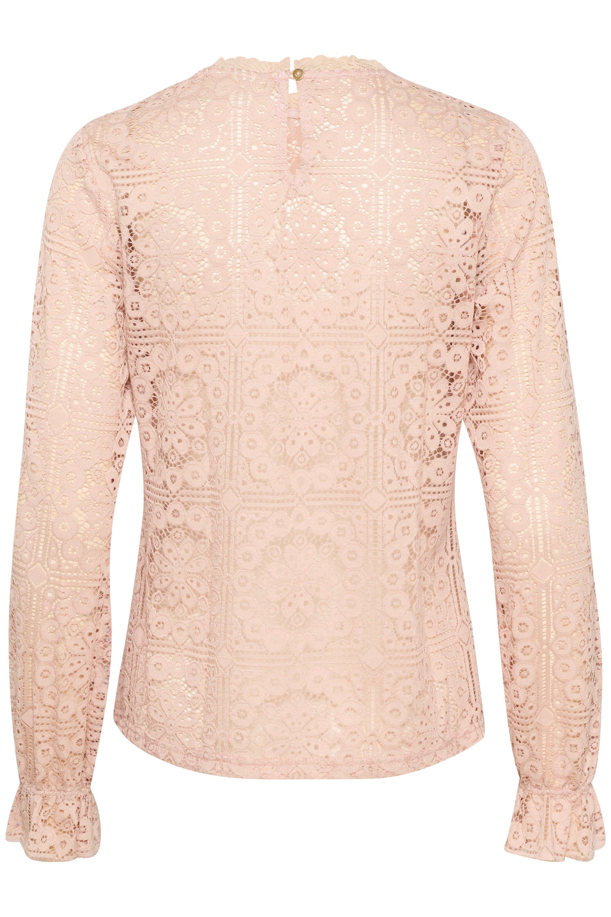 Cream Langarmbluse CRTiley Lace Blouse