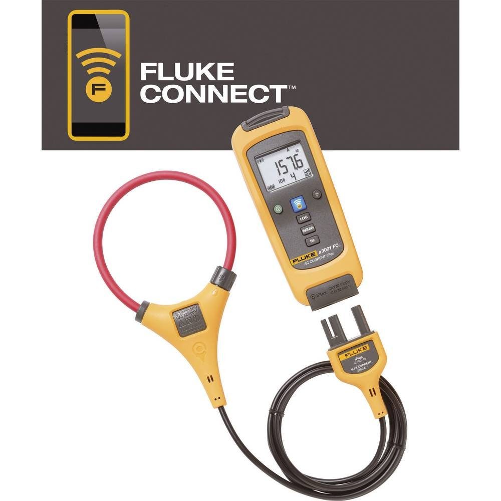 Fluke Multimeter Wireless-AC-Strom-Modul Connect™, Datenlogger