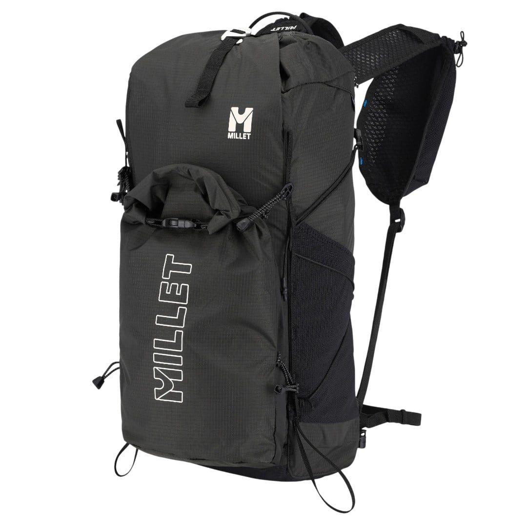 Millet Wanderrucksack Parmelan (für Tagestouren, komfortables Tragesystem) schwarz
