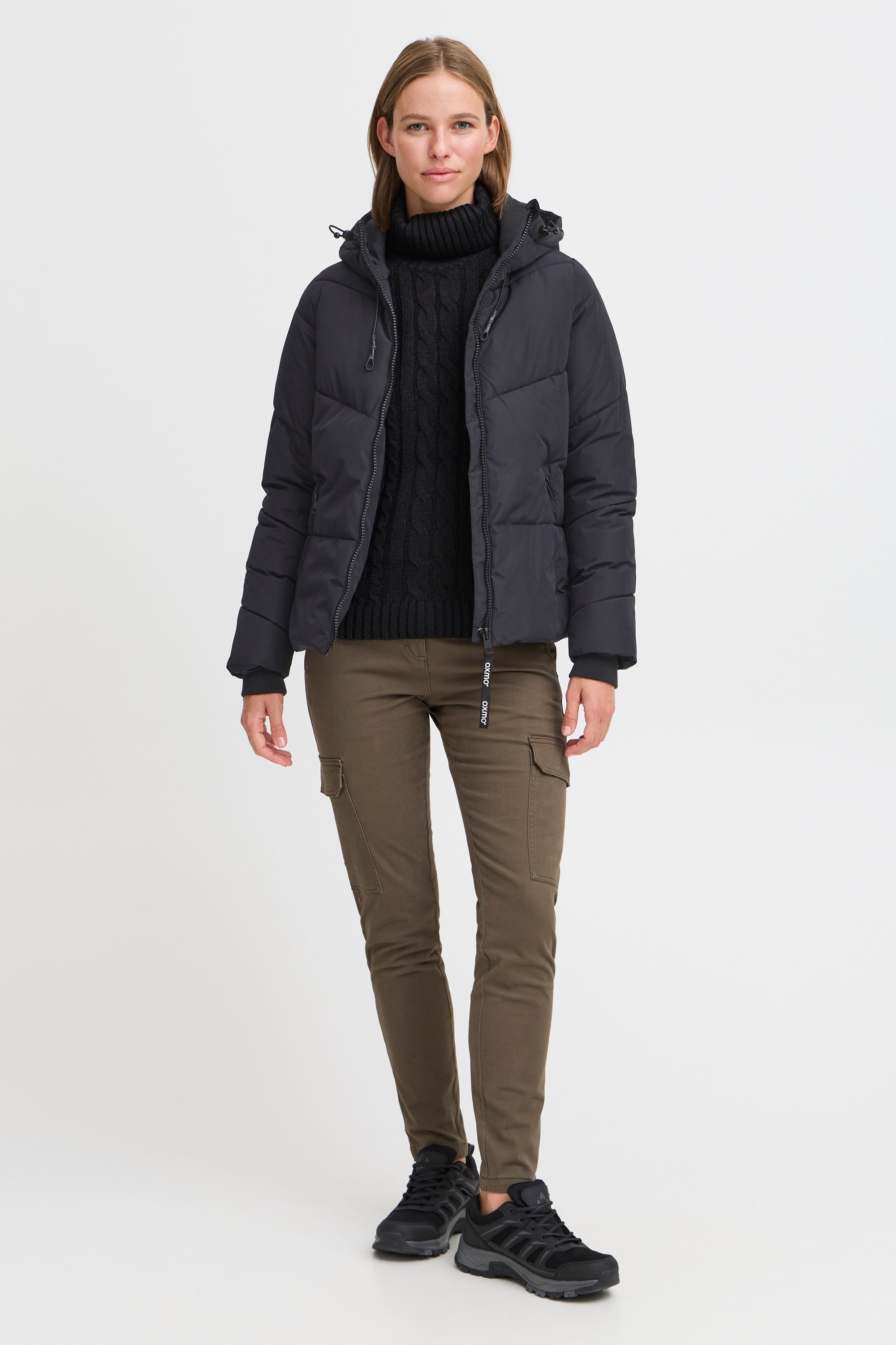 OXMO Steppjacke OXJUCHENA Wärmende Steppjacke mit Reißverschlusstaschen günstig online kaufen