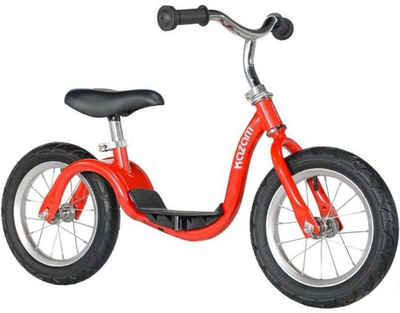 LeNoSa Laufrad Balance Bike • Lauflernrad für Kinder • Stahlrahmen Rot • Alter 2+