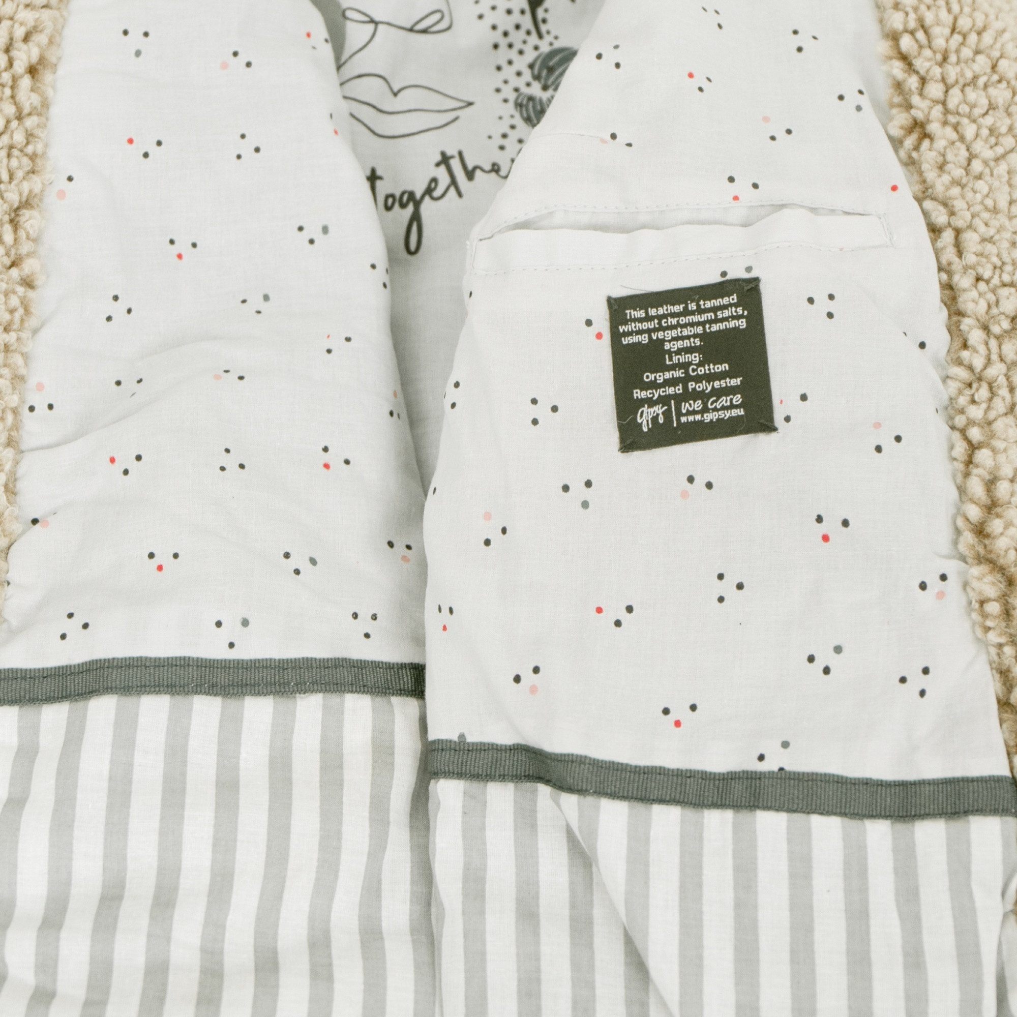 Gipsy by Mauritius Lederjacke GWJenja Gipsy - Damen Lederjacke Lammnappa Kunstfell olive