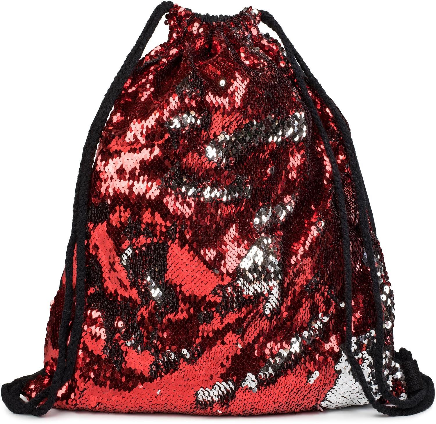 styleBREAKER Turnbeutel Turnbeutel mit Wendepailletten (1-tlg)