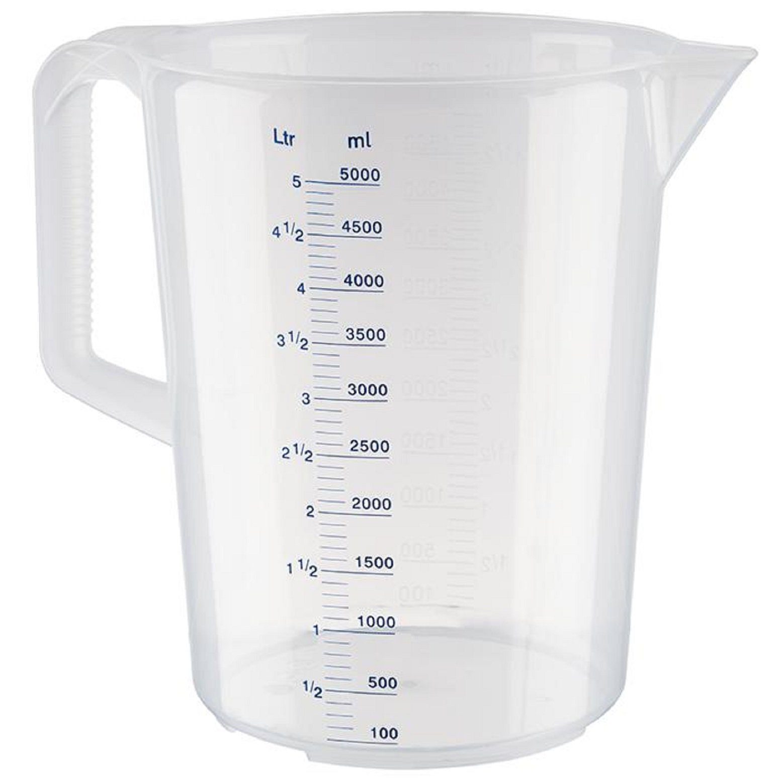 Messbecher Profi Küche Gastronomie Restaurant 0,5L 1,0L 2,0L 3,0L 5,0L