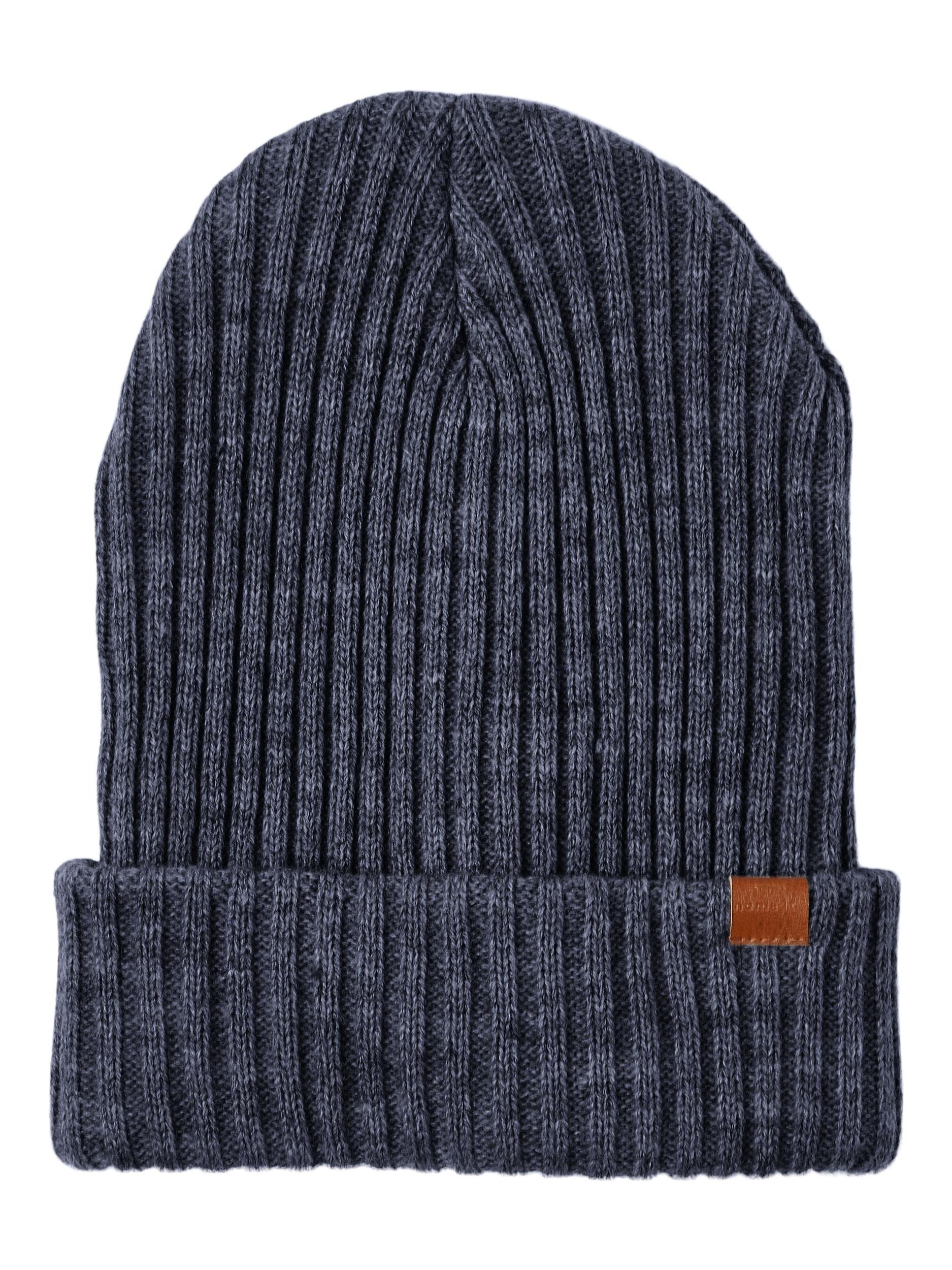 Name It Strickmütze NKNMILAN KNIT HAT2 dark sapphire