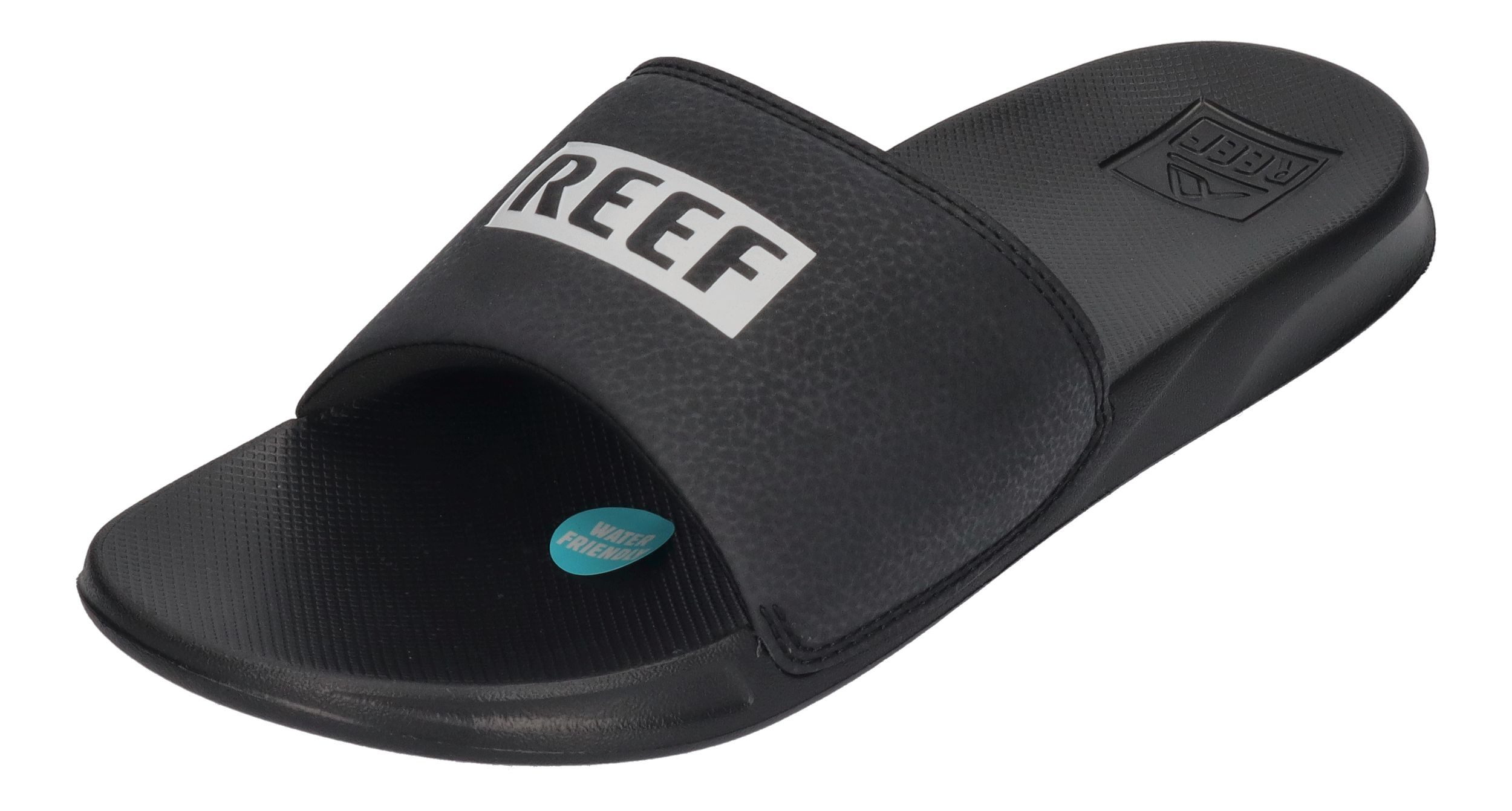 Reef One Slide CI7076 Schlappen Black White