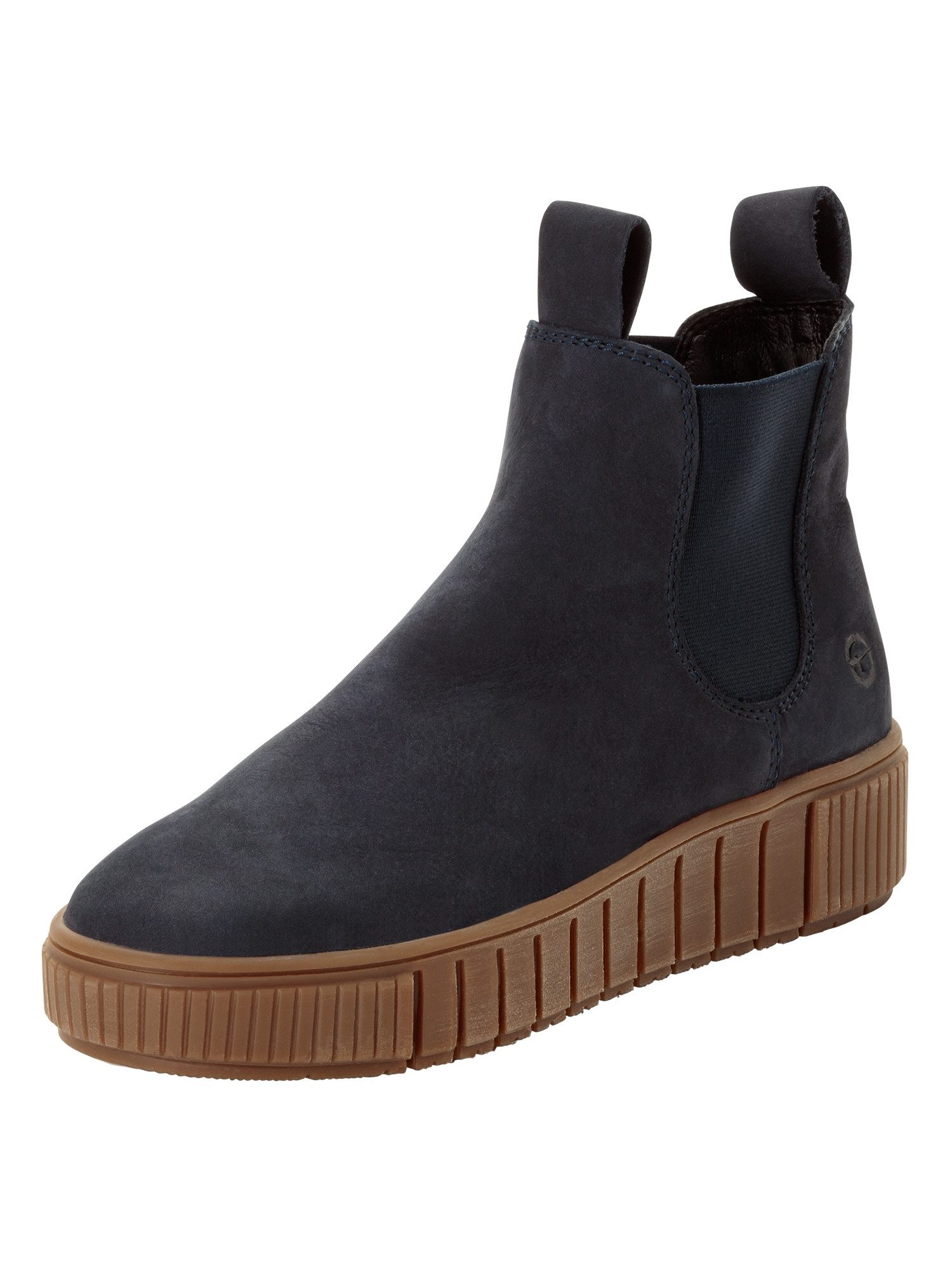 Tamaris COMFORT-Lining, Removable Sock aus Leder Chelseaboots COMFORT-Lining