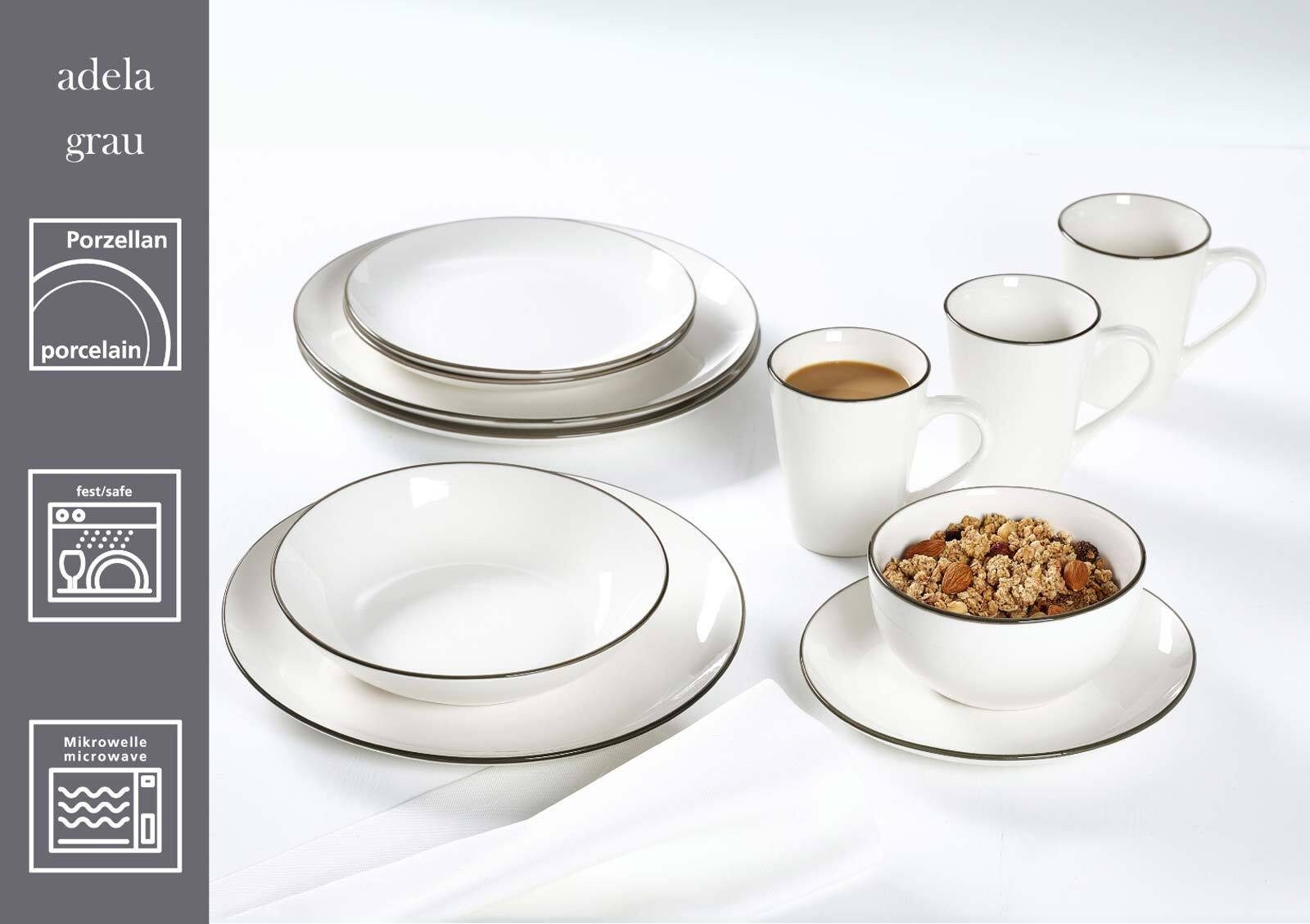 Ritzenhoff & Breker Frühstücksteller Adela Dessertteller ø 20,5 cm 6er Set, (6 St) – Bild 2 von 3