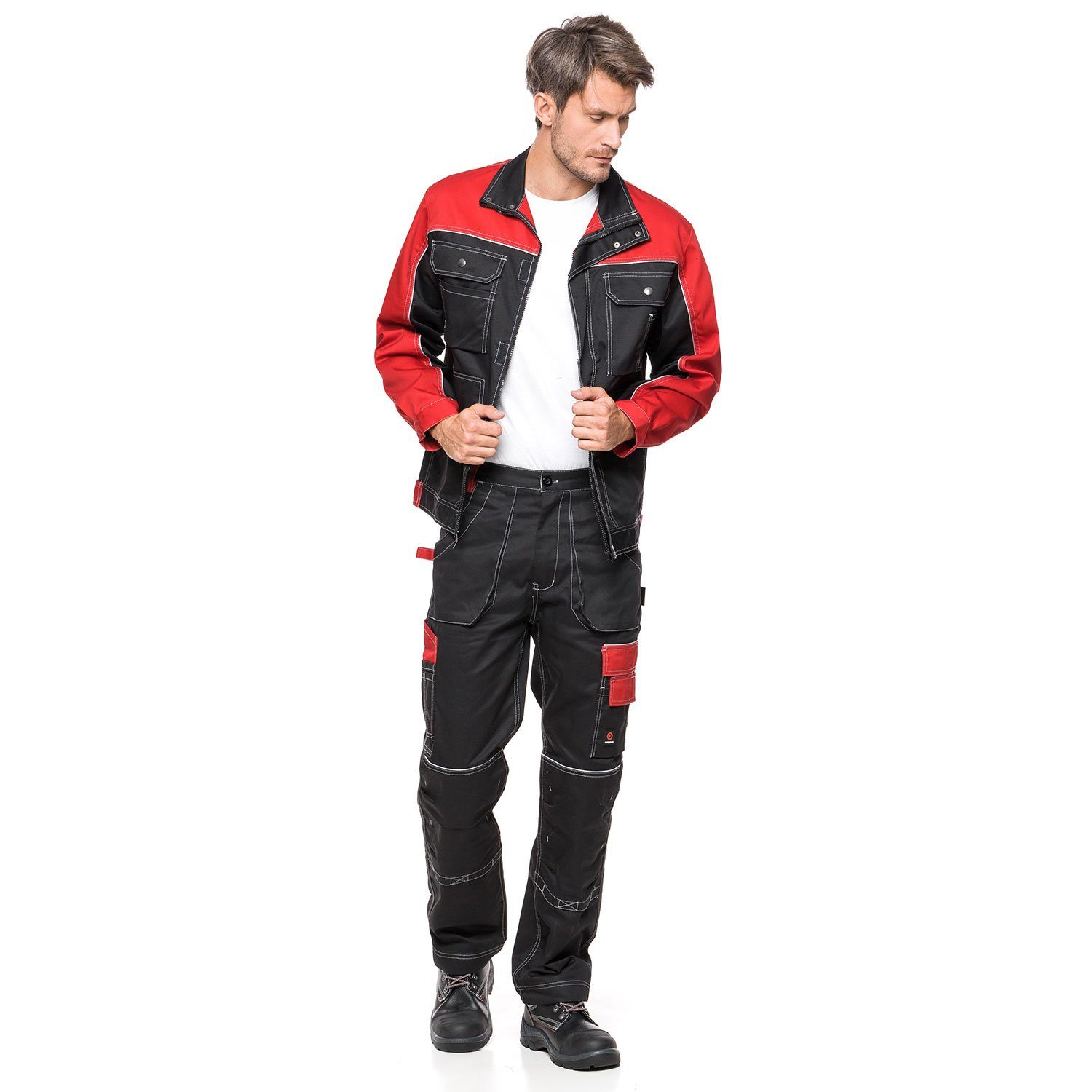 Avacore Arbeitshose Helios Zwei- & Dreifachnähte; Wasserdichte Cordura-Verstärkung