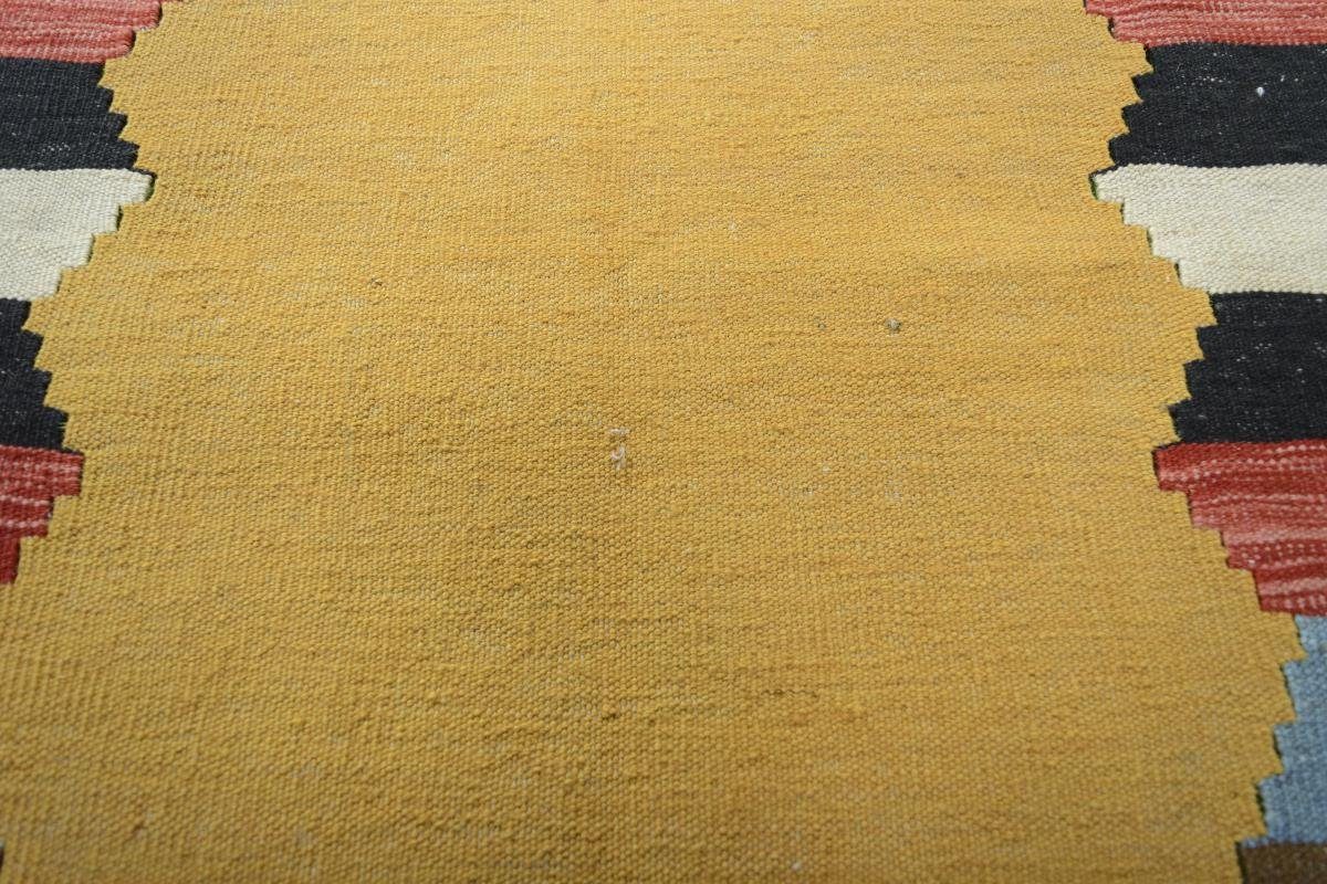 Orientteppich Kelim 4 Orientteppich Trading, Fars / Höhe: rechteckig, Handgewebter Perserteppich, 118x167 mm Nain