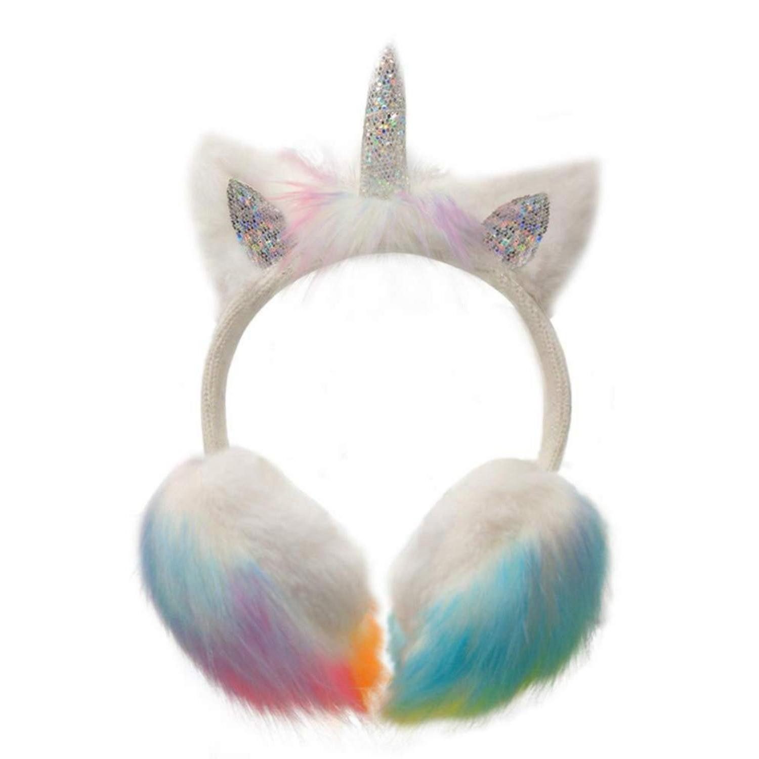 LuxusKollektion Ohrenwärmer Kinder Ohrenschützer Einhorn Plüsch (1-St)