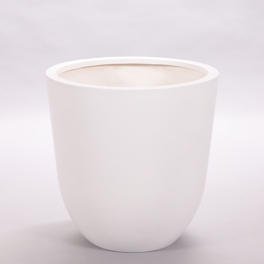 Elegant Einrichten Pflanzkübel Fiberglas Schale rund günstig online kaufen
