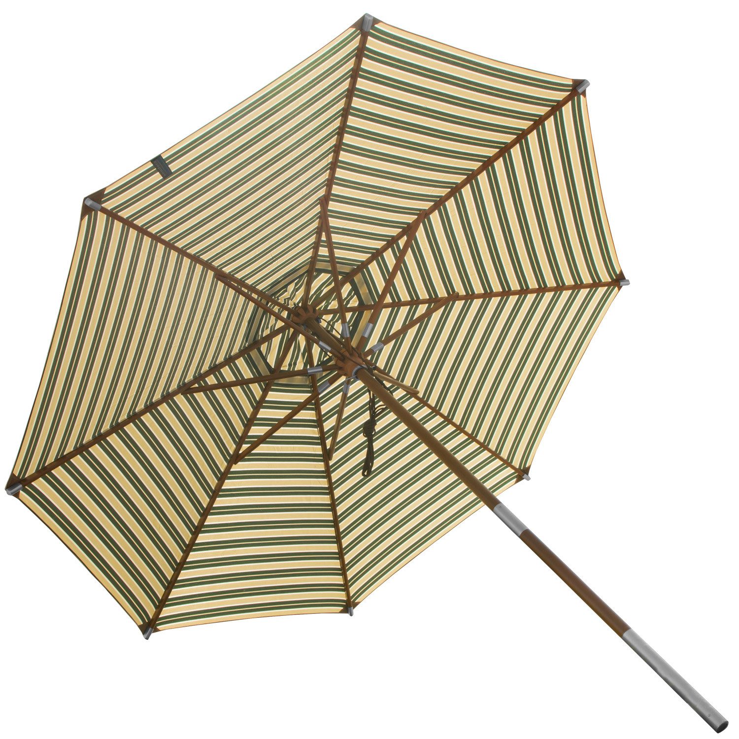 anndora-sonnenschirm Sonnenschirm rund grün weiß gelb günstig online kaufen