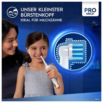 Oral-B Elektrische Zahnbürste Pro Kids Disney 100, Aufsteckbürsten: 1 St., für Kinder ab 3 Jahren