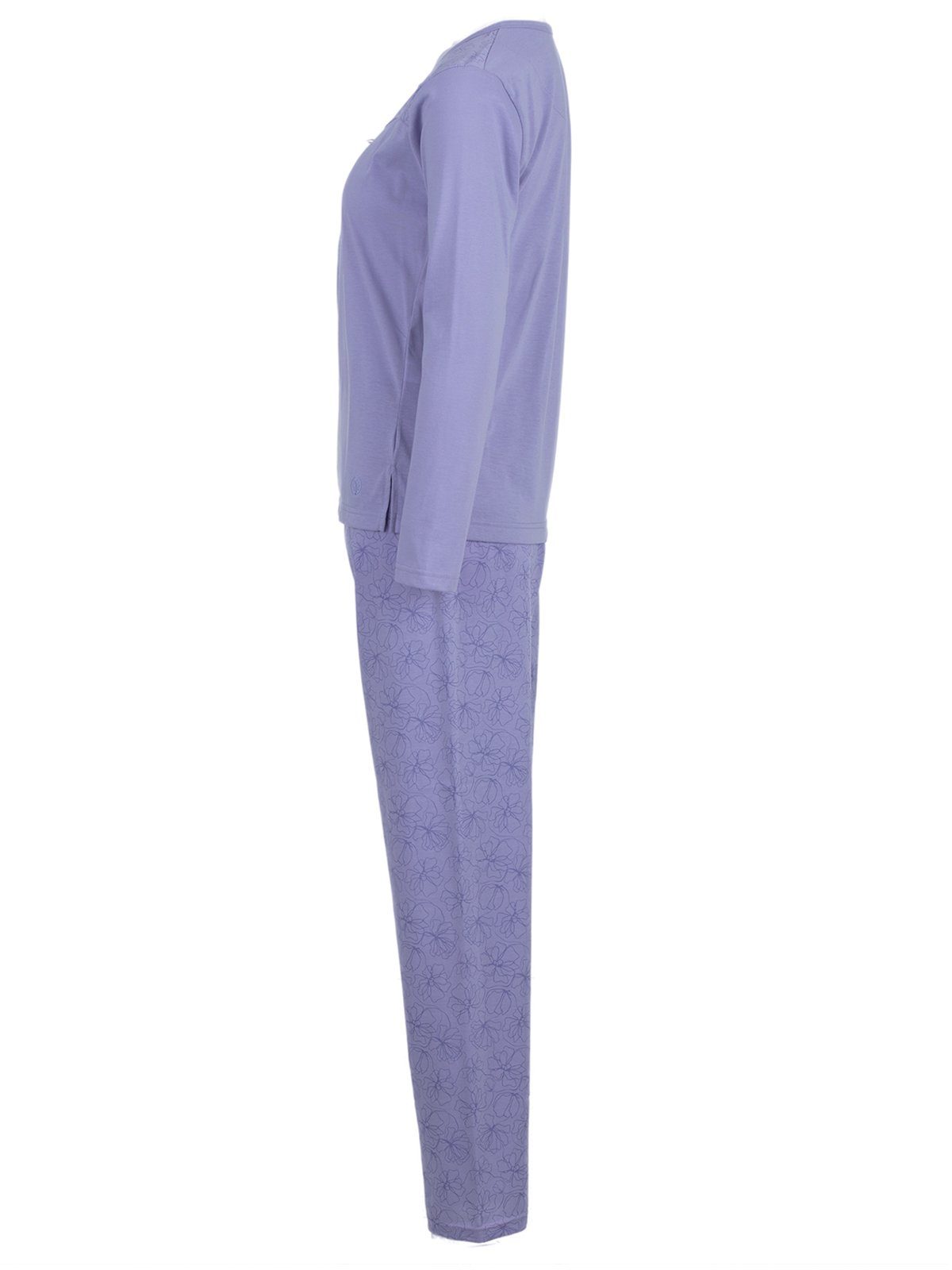 zeitlos Schlafanzug Pyjama Set Langarm - günstig online kaufen