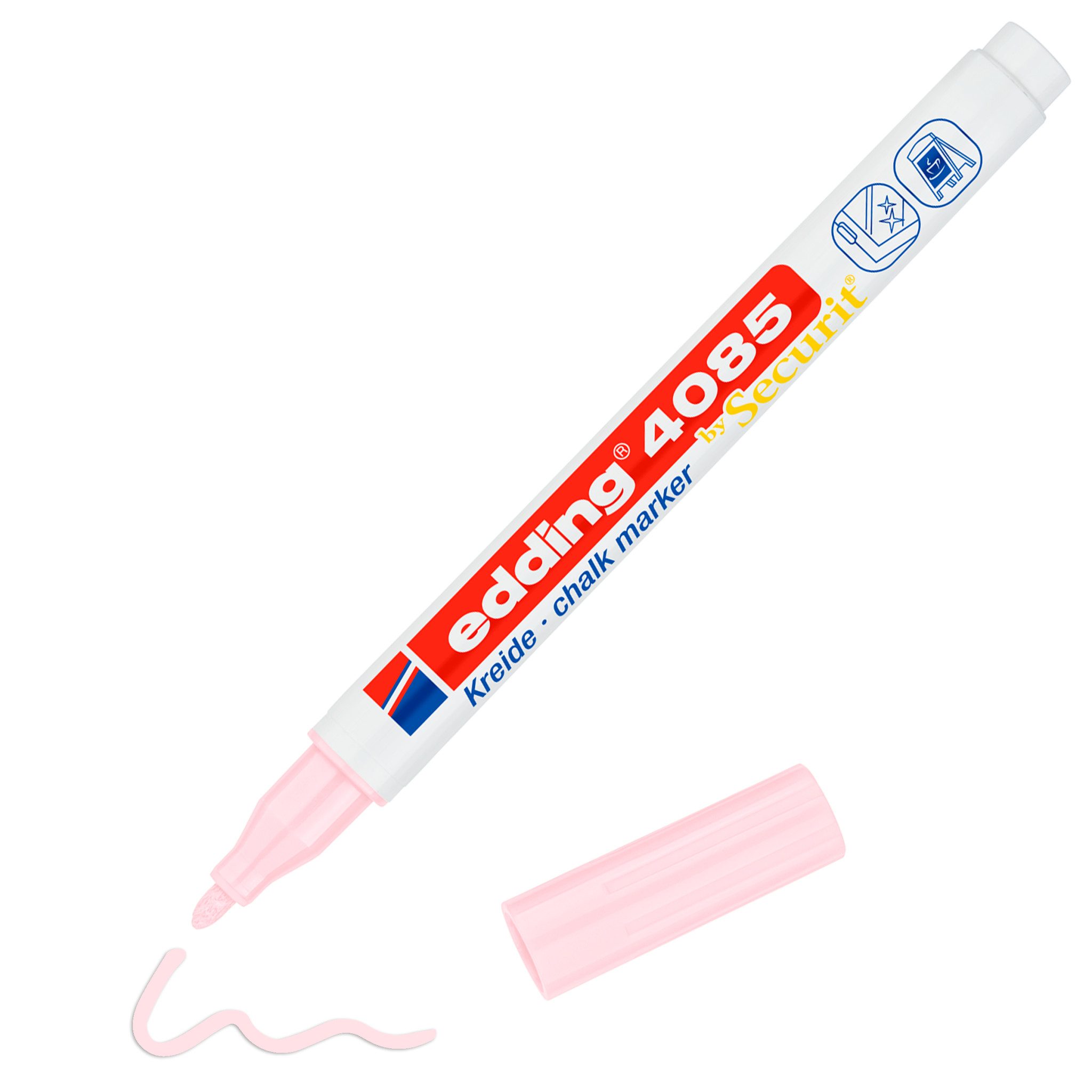 edding Kreidemarker 4085, 1 -2 mm, hohe Deckkraft