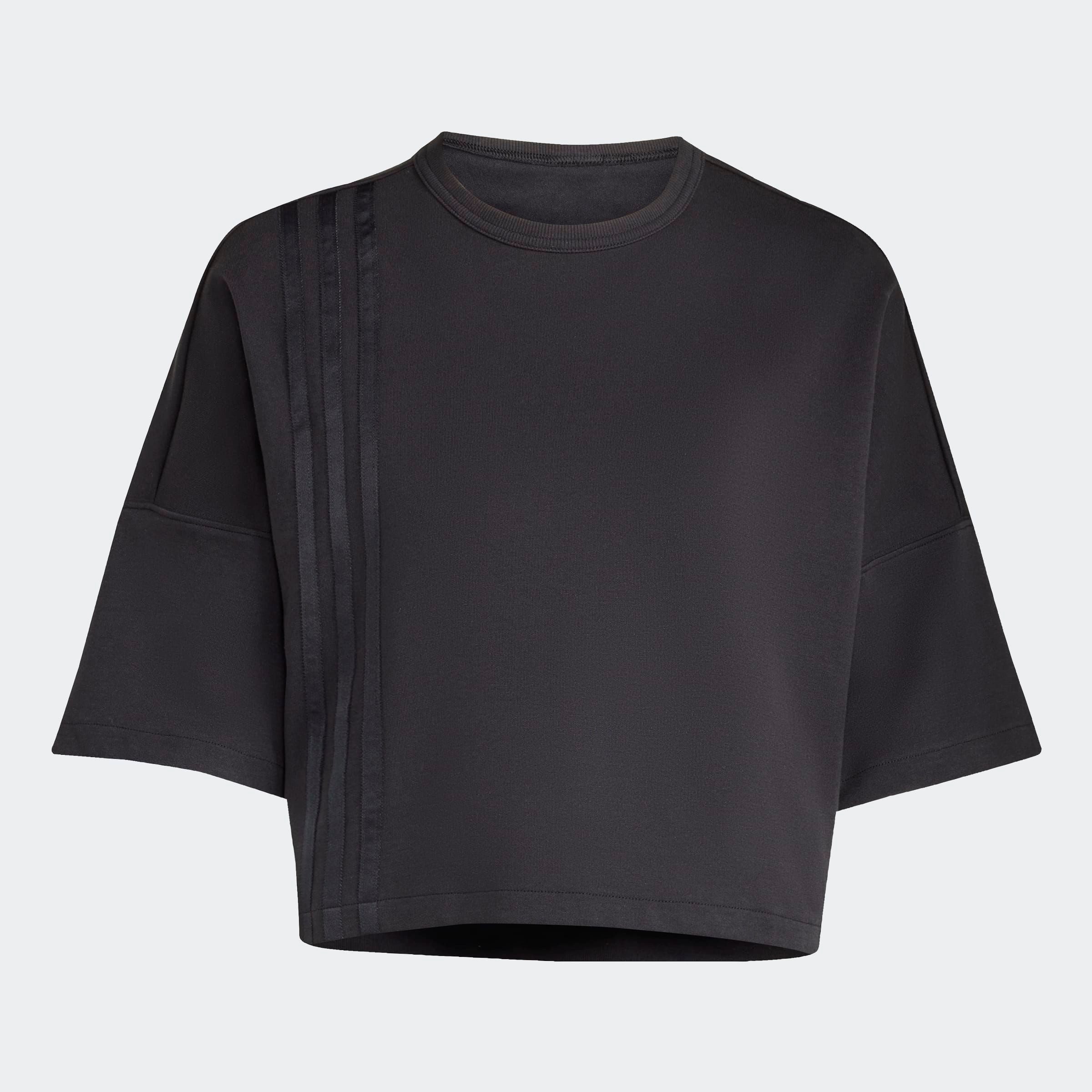 adidas Originals T-Shirt OFF PLACED 3-STRIPES sportlicher Schnitt, lockere Passform, versetzte 3-Streifen