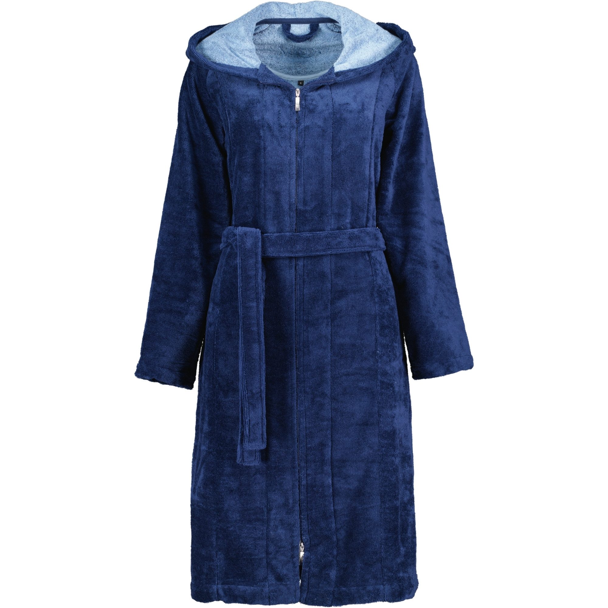 Vossen Damenbademantel Palermo Kurzmantel mit Kapuze Velours, Kurzmantel mi günstig online kaufen