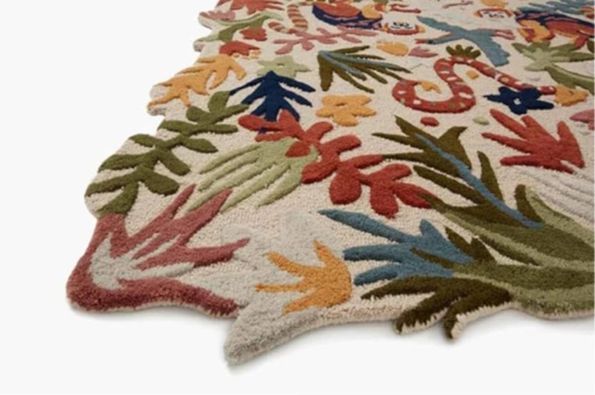 Ready Rugs Designteppich Unregelmäßig geformte botanische Sammlung