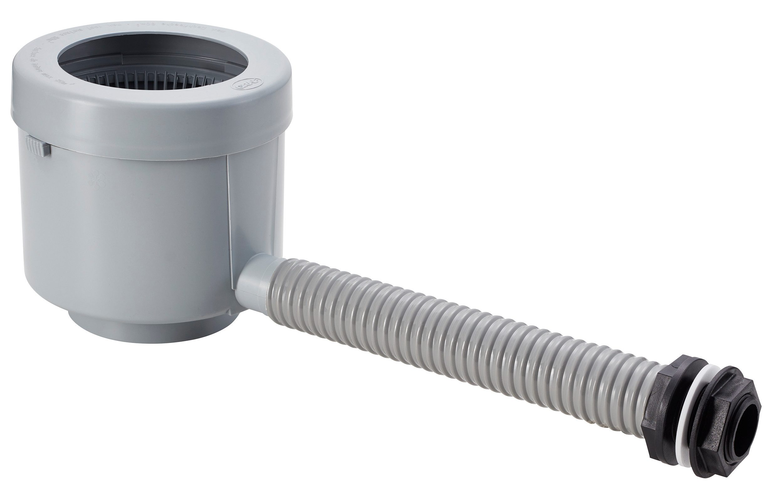 GARANTIA Regentonne Füllautomat de luxe DN 70, 80, 100 grau inkl. Filtereinsatz