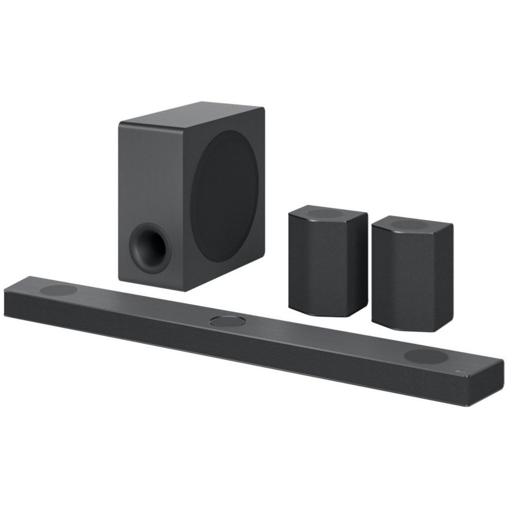 LG DS95QR Soundbar mit Subwoofer und Surround-Sound. Soundbar