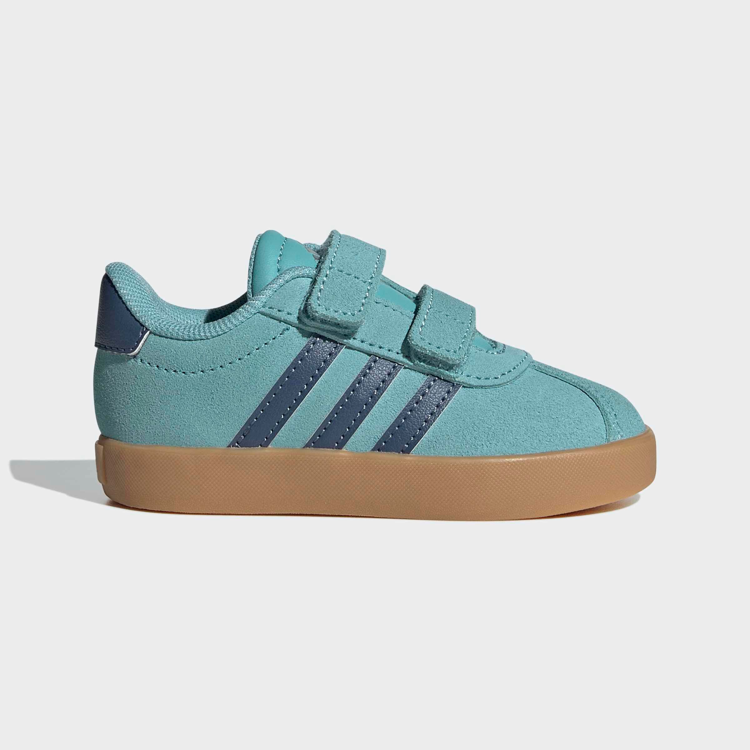 adidas Sportswear VL COURT 3.0 Sneaker für Kinder, inspiriert vom Design des adidas samba