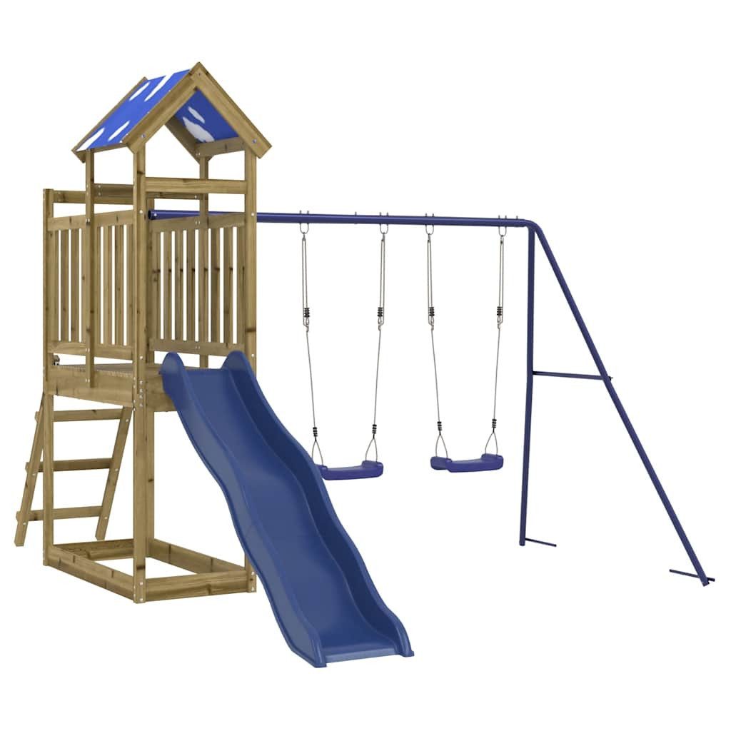 vidaXL Spielturm Spielturm Imprägniertes Kiefernholz