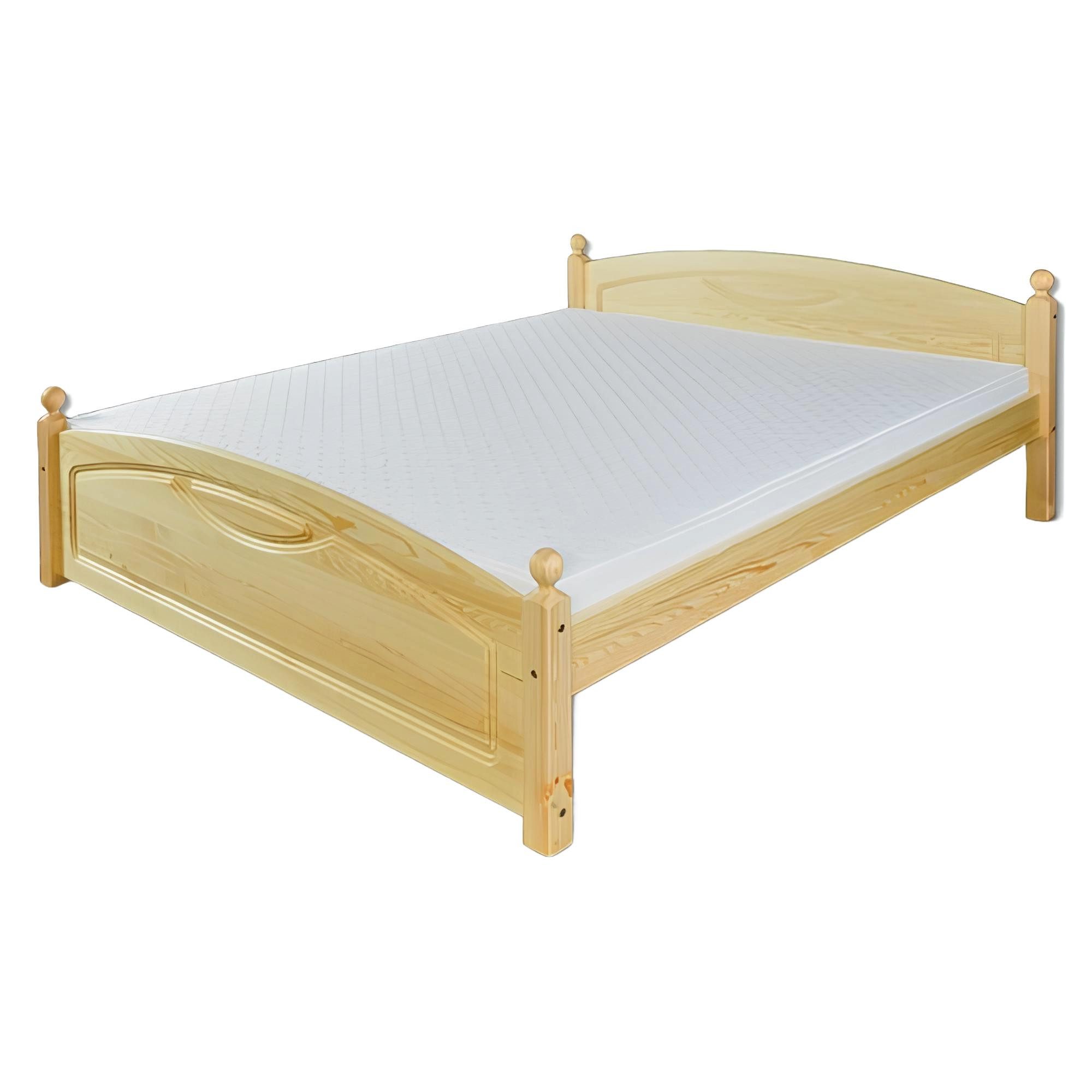 Xlmoebel Bett Massives Echtholzbett im zeitlosen Stil für gemütliche Nächte (Bett), Hergestellt in Europa