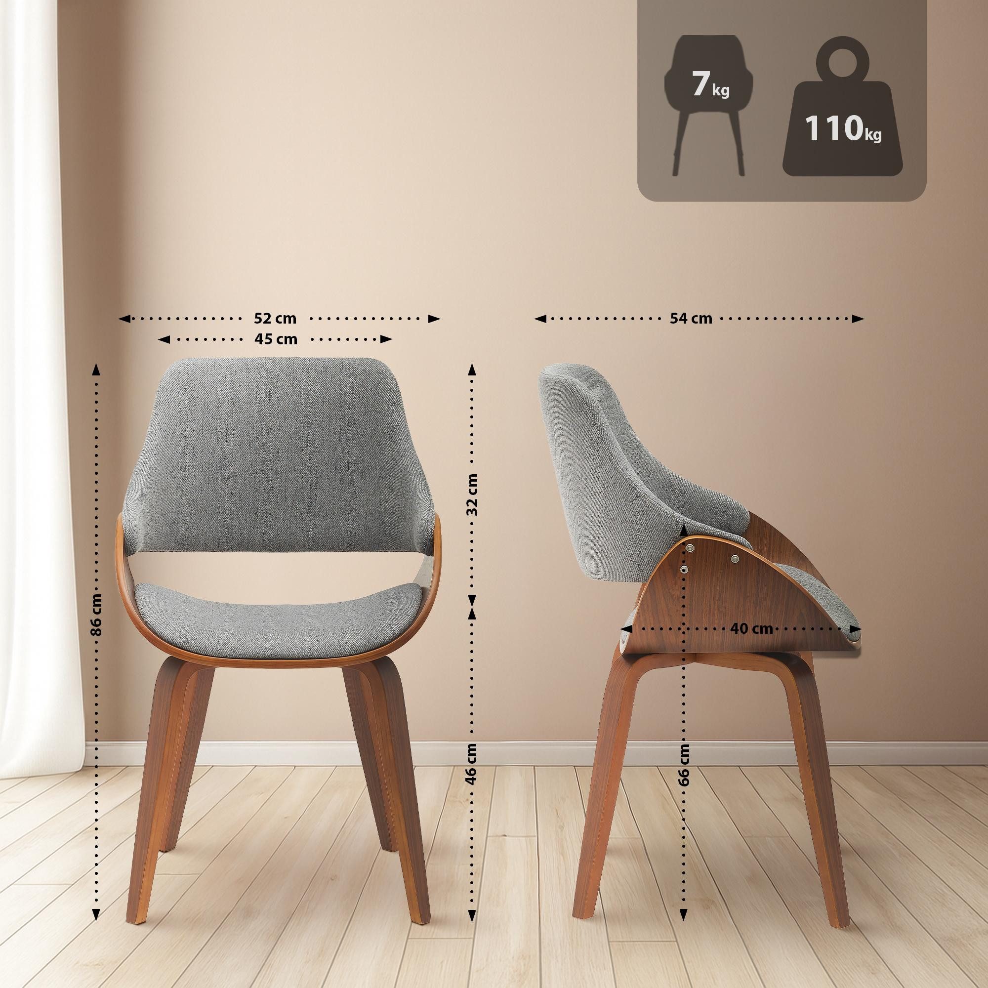 CLP Esszimmerstuhl (2er Set) günstig online kaufen