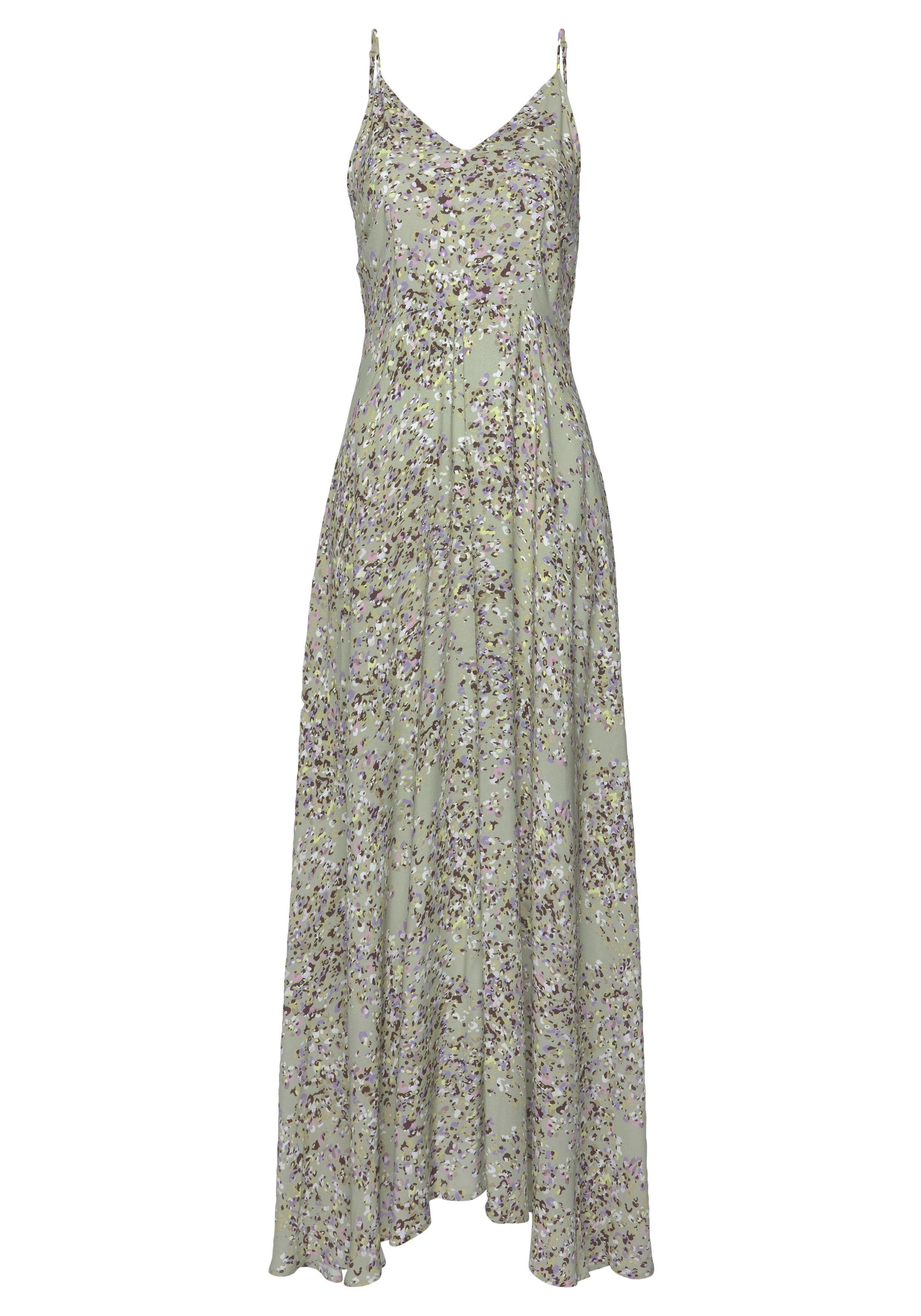 LASCANA Maxikleid, aus gewebter Viskose, Cut-Out am Rücken, Sommerkleid günstig online kaufen