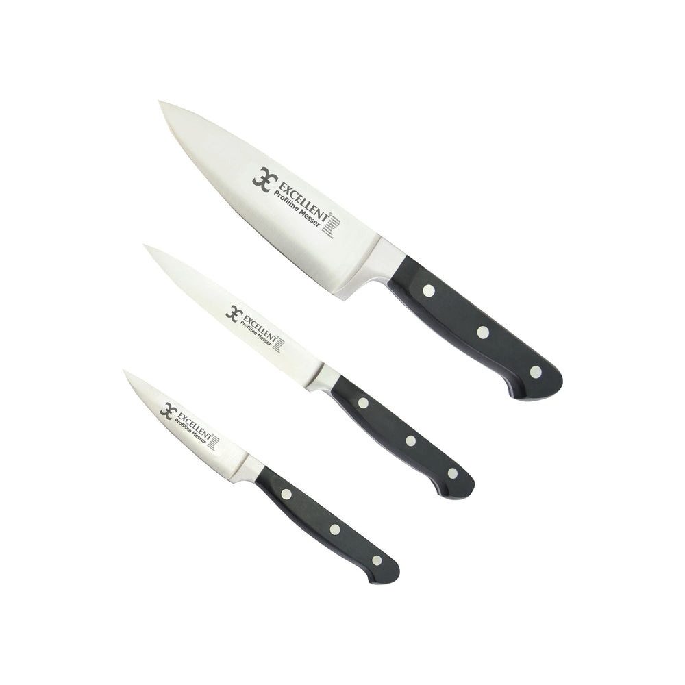 Excellent Solingen Allzweckmesser Messerset, 3-teilig