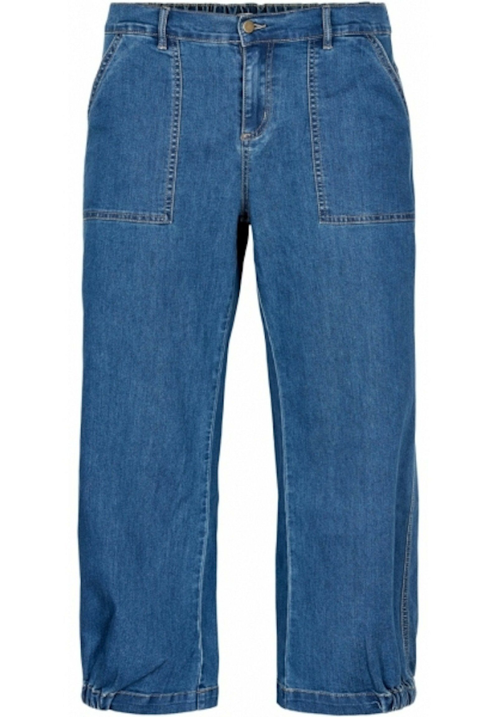 Denim Danish blue design GOZZIP Loose-fit-Jeans Clara