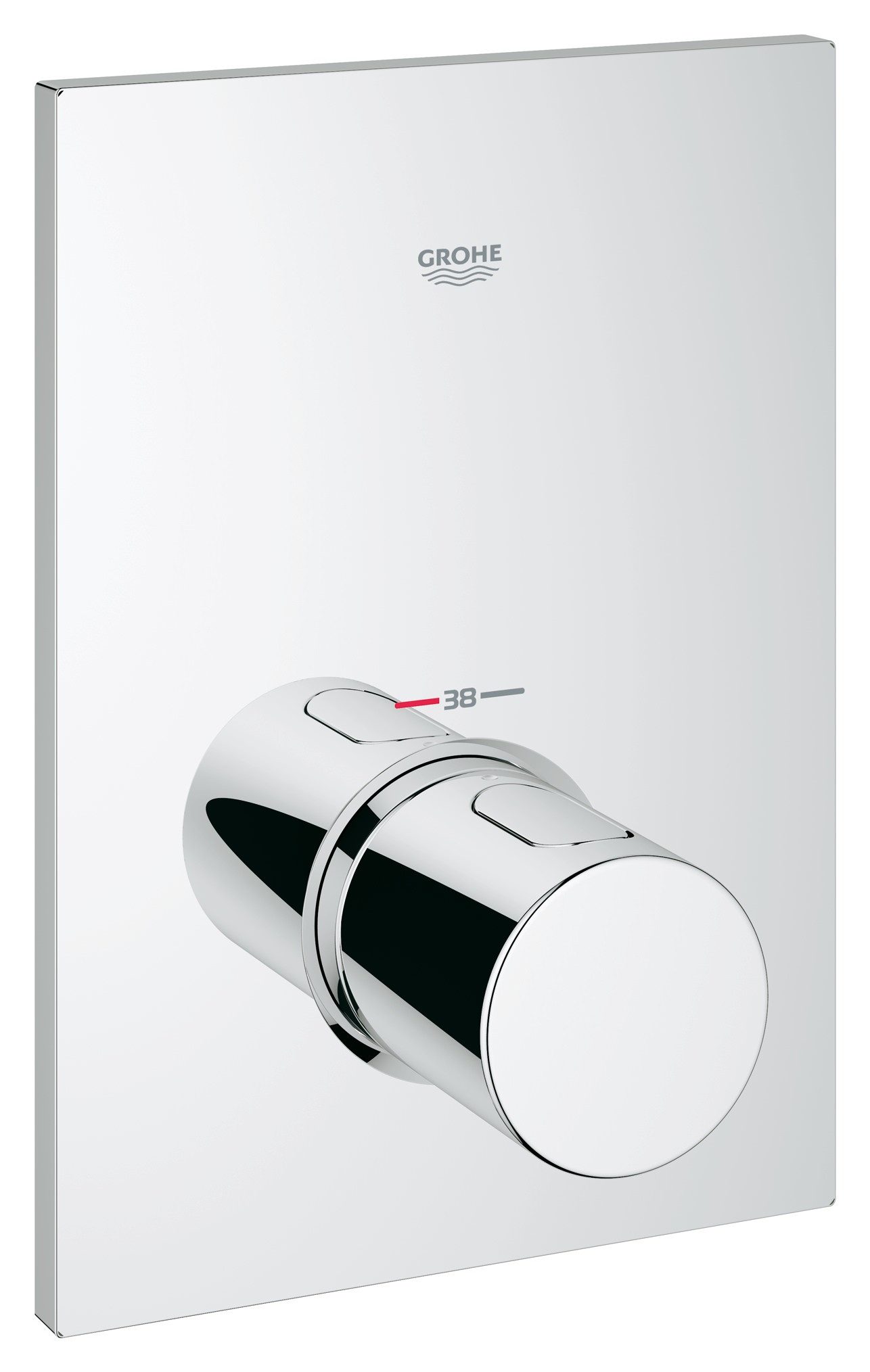 Grohe Unterputzarmatur Grohtherm F Thermostat Zentralbatterie Unterputz - Chrom