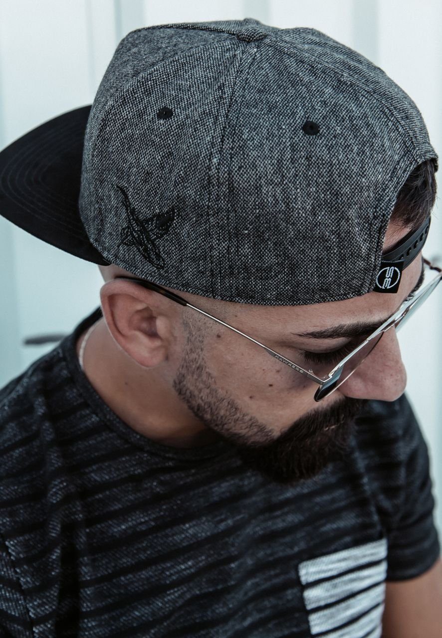 Blackskies Snapback Cap Blissing Vol. II Snapback Cap - Tweed-Suede