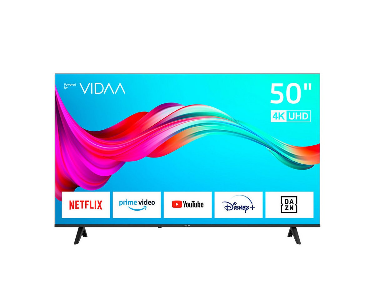 Dyon SMART 50 VX LED-Fernseher (126 cm/50 Zoll, Full HD, Smart-TV) schwarz ! RABATT: 26.32% Dyon SMART 50 VX LED-Fernseher (126 cm/50 Zoll, Full HD, Smart-TV) schwarz ! RABATT: 26.32%
