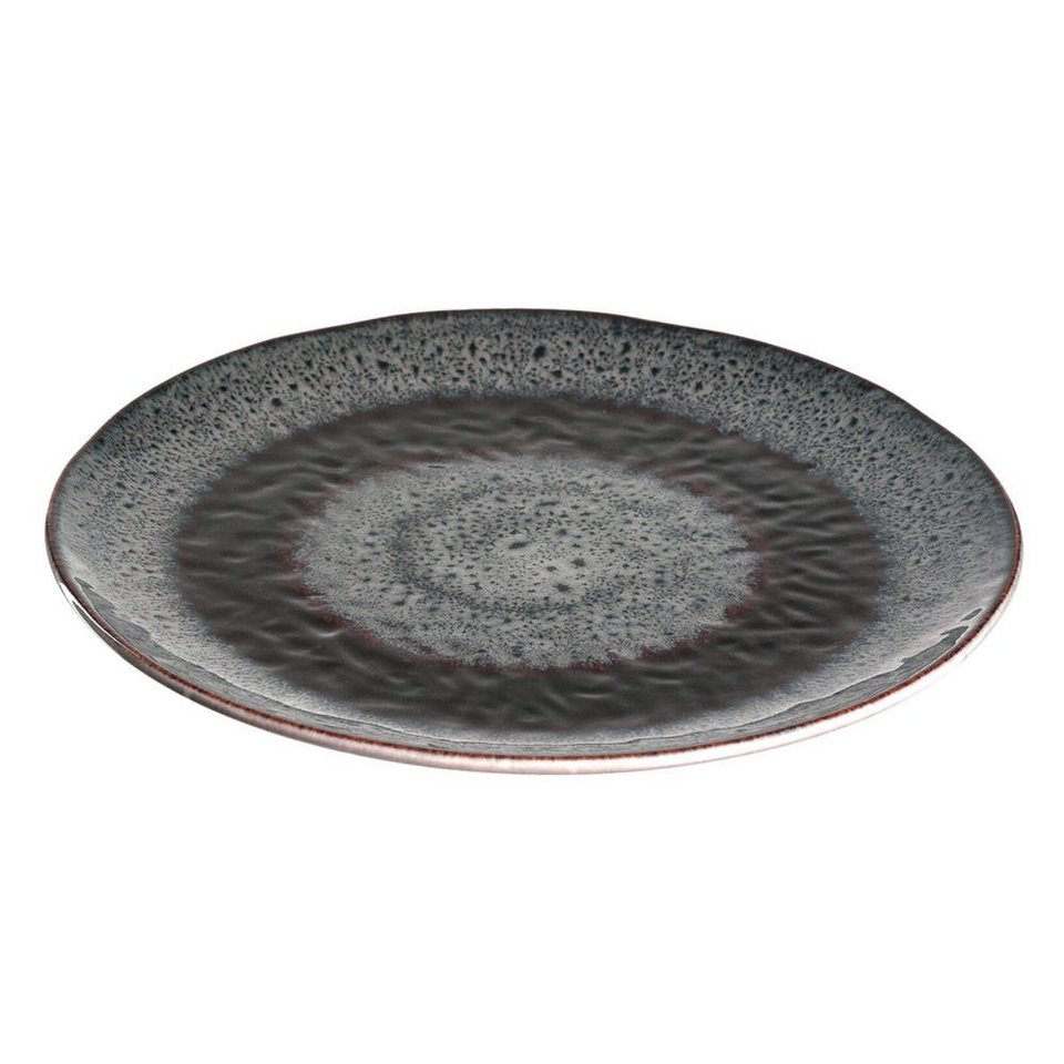 LEONARDO Speiseteller MATERA Anthrazit 22.5 cm, Aus hochwertiger Keramik