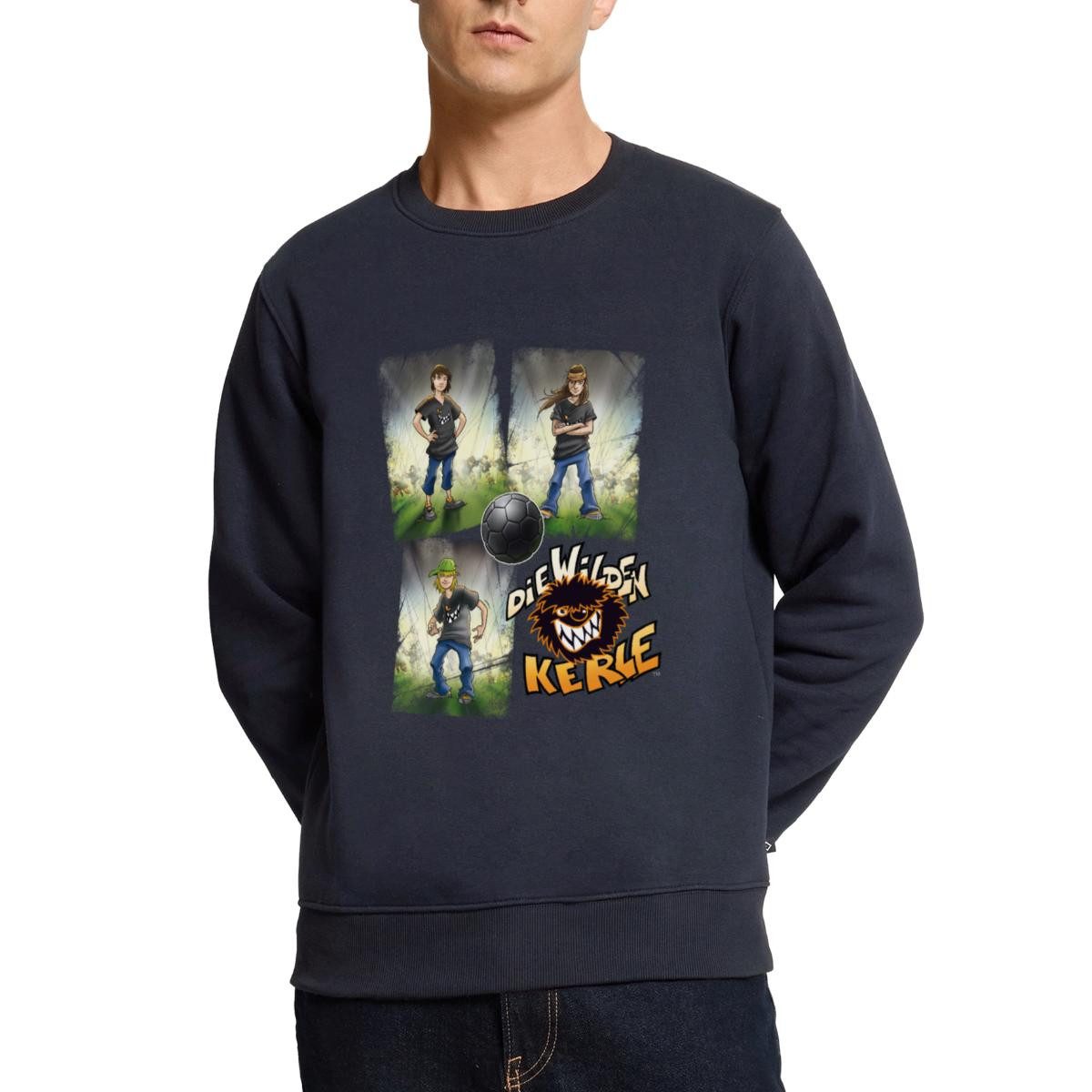 Sweatshirt Die Wilden Kerle Quartett Logo Herren Premium Pullover