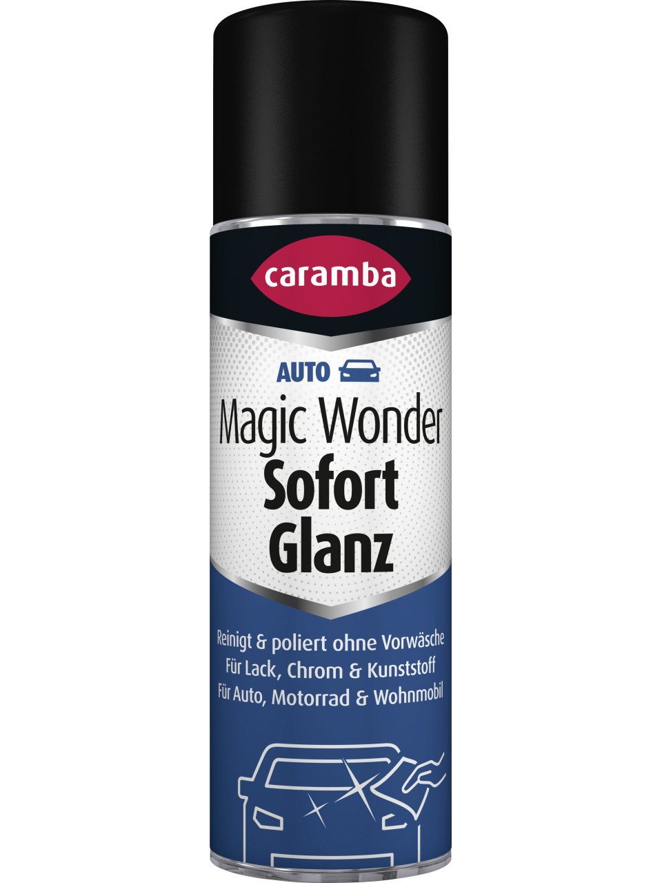 Caramba Autopflege Magic Wonder Sofort Glanz 250ml Cockpit-Reiniger