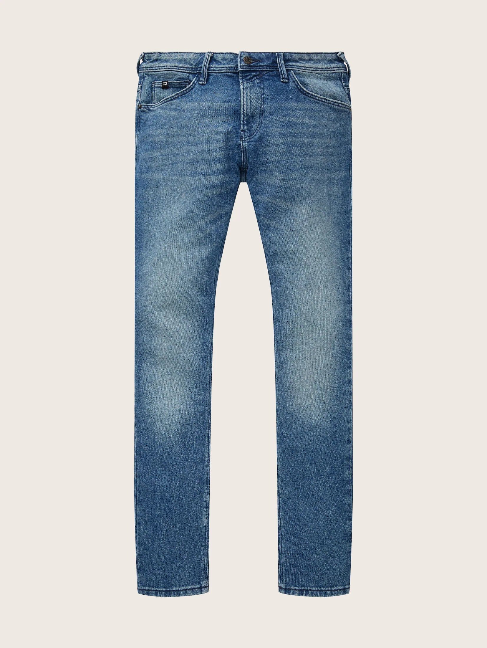 TOM TAILOR 5-Pocket-Jeans Hose Culver Skinny Jeans im Five-Pocket-Style mit