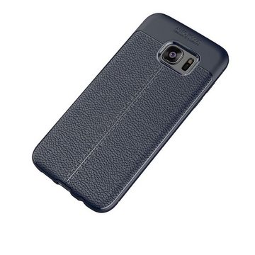 König Design Handyhülle Samsung Galaxy S8 Plus, Samsung Galaxy S8 Plus Handyhülle Backcover Blau