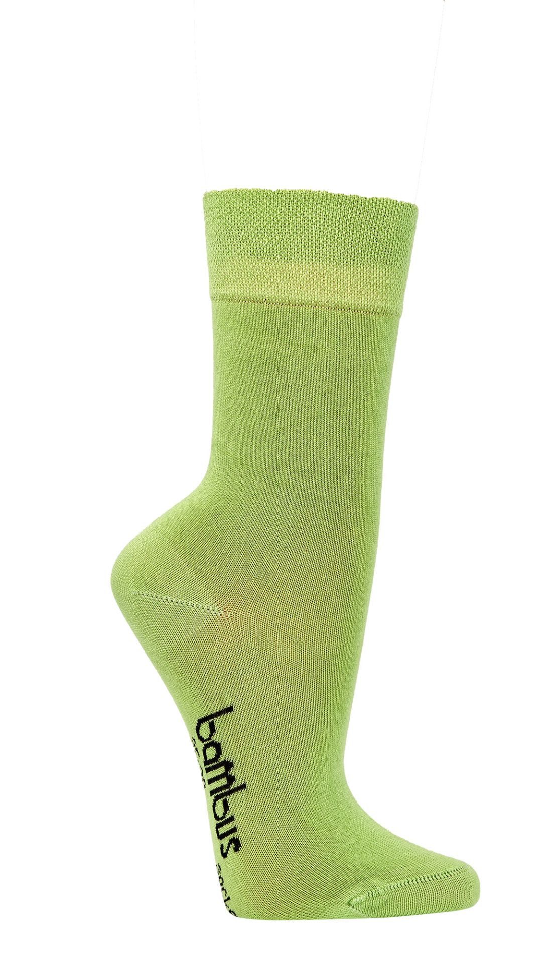 FussFreunde Komfortsocken 6 Paar bunte Bambus Socken SUPERWEICH farbig sortiert, Damen & Herren (6 Paar) – Bild 5 von 5