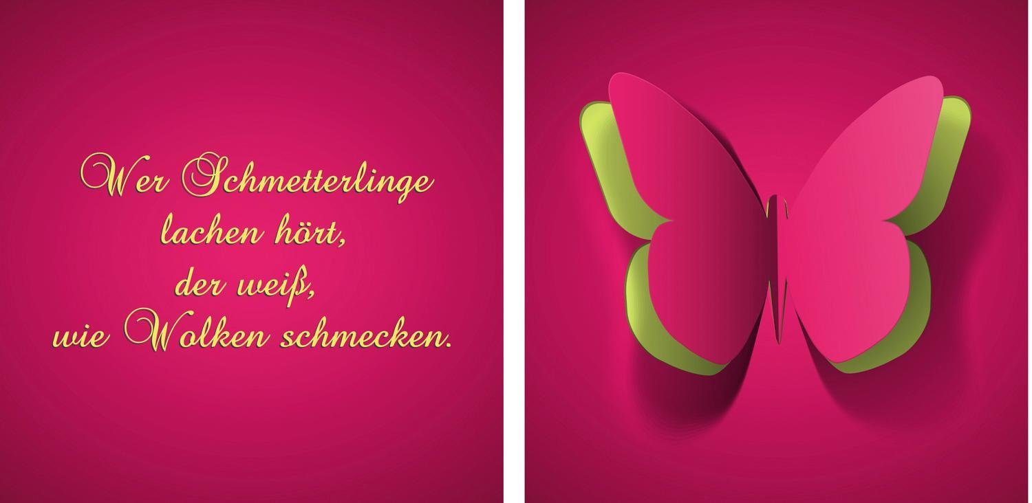 Leinwandbild Schmetterling