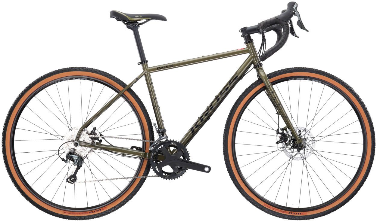 Kross Gravelbike KROSS Gravelbike Esker 4.0 28" grün, 20 Gang Shimano TIAGRA 4700 Schaltwerk, Kettenschaltung