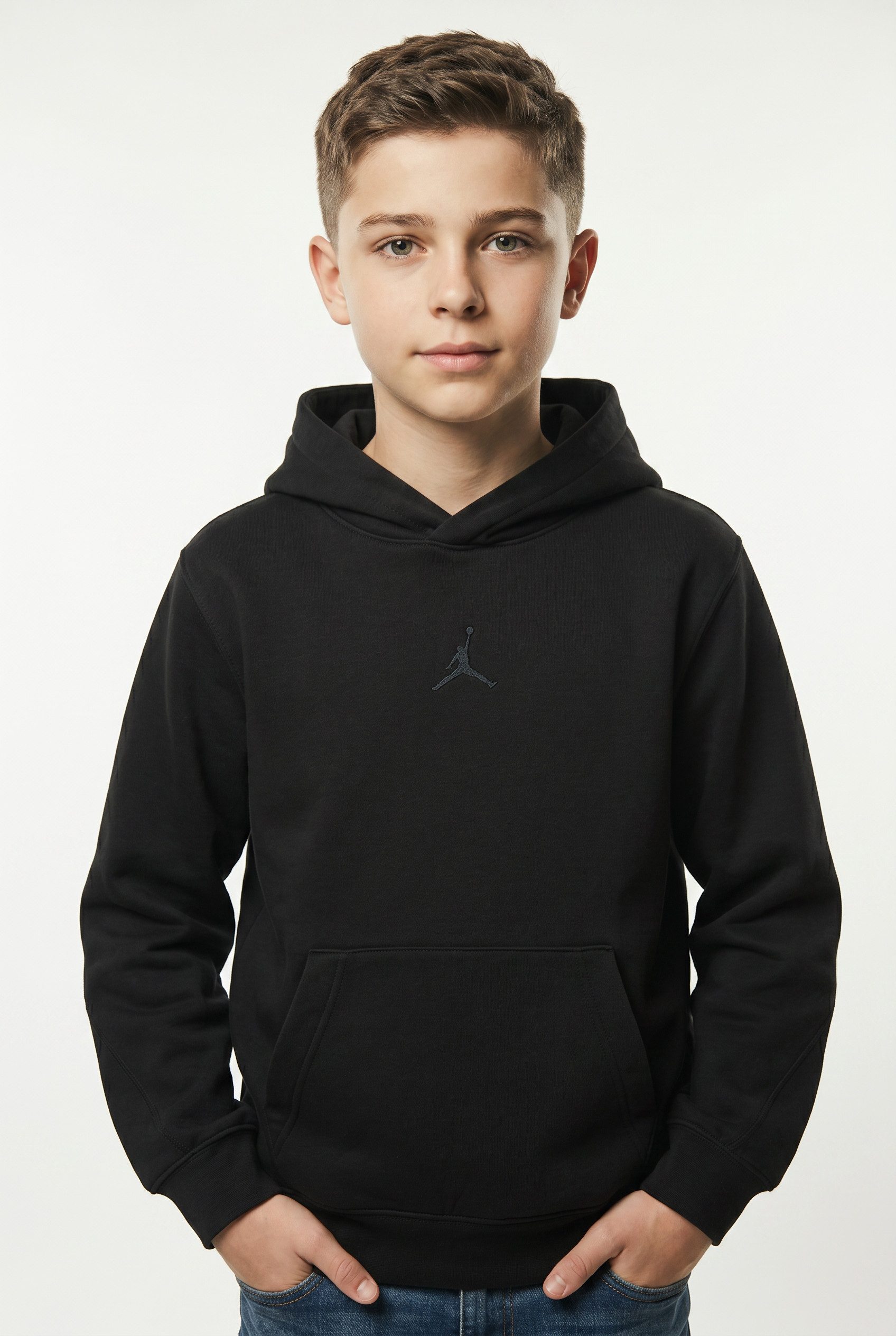 Jordan Kapuzensweatshirt JDN MJ THERMA FIT SPORT PO HOO für Kinder, mit Kängurutasche, ohne Verschluss