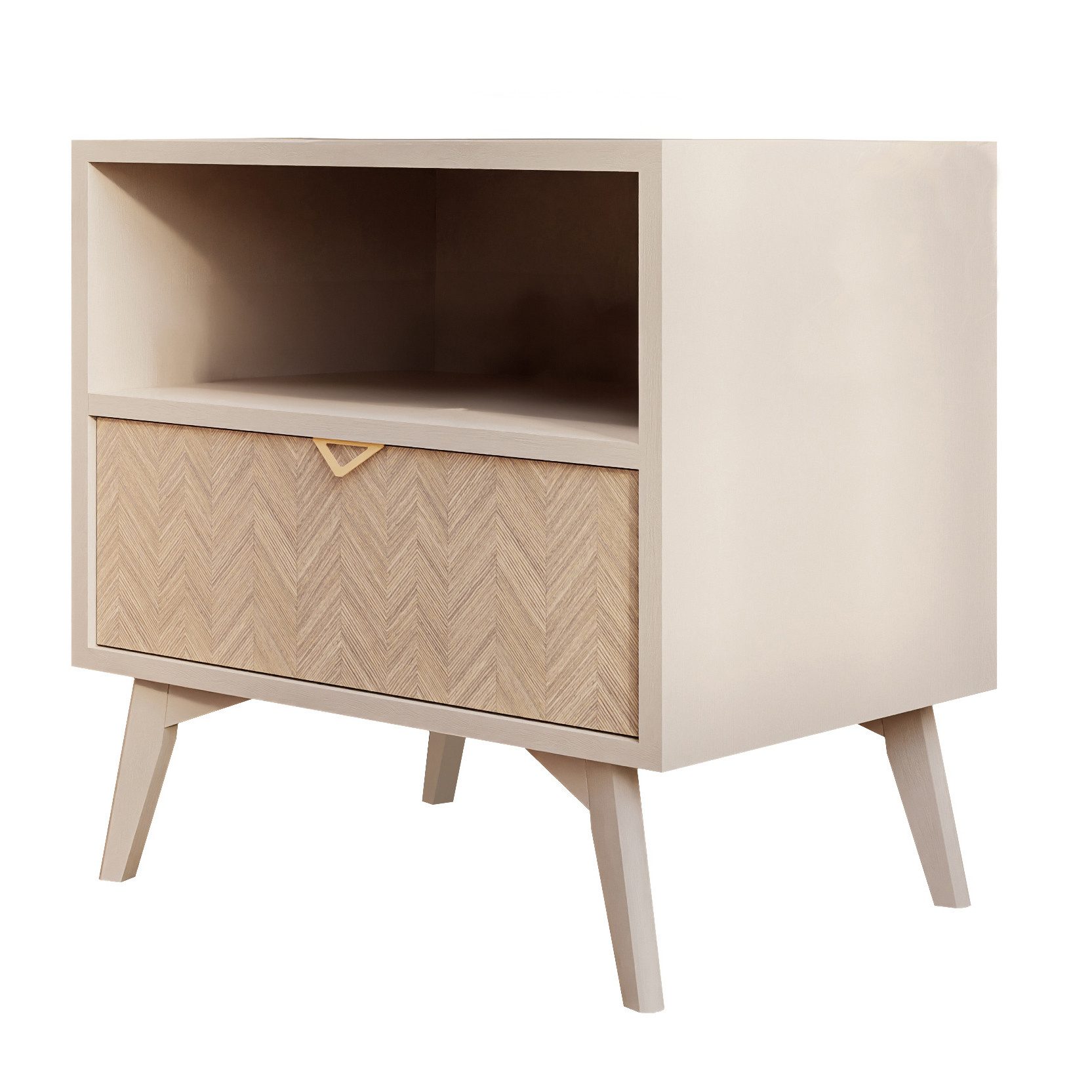 Lookway Nachttisch ALOE Nachtschrank mit Schublade, Breite: 54 günstig online kaufen