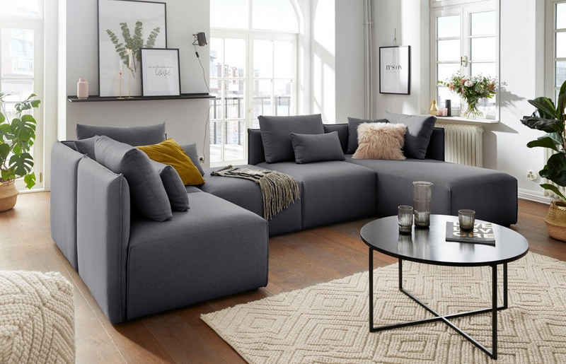 elbgestoeber Sofa-Eckelement »Elbdock« (1 St), Modul - zum Zusammenstellen; in vielen Bezugsqualitäten und Farben