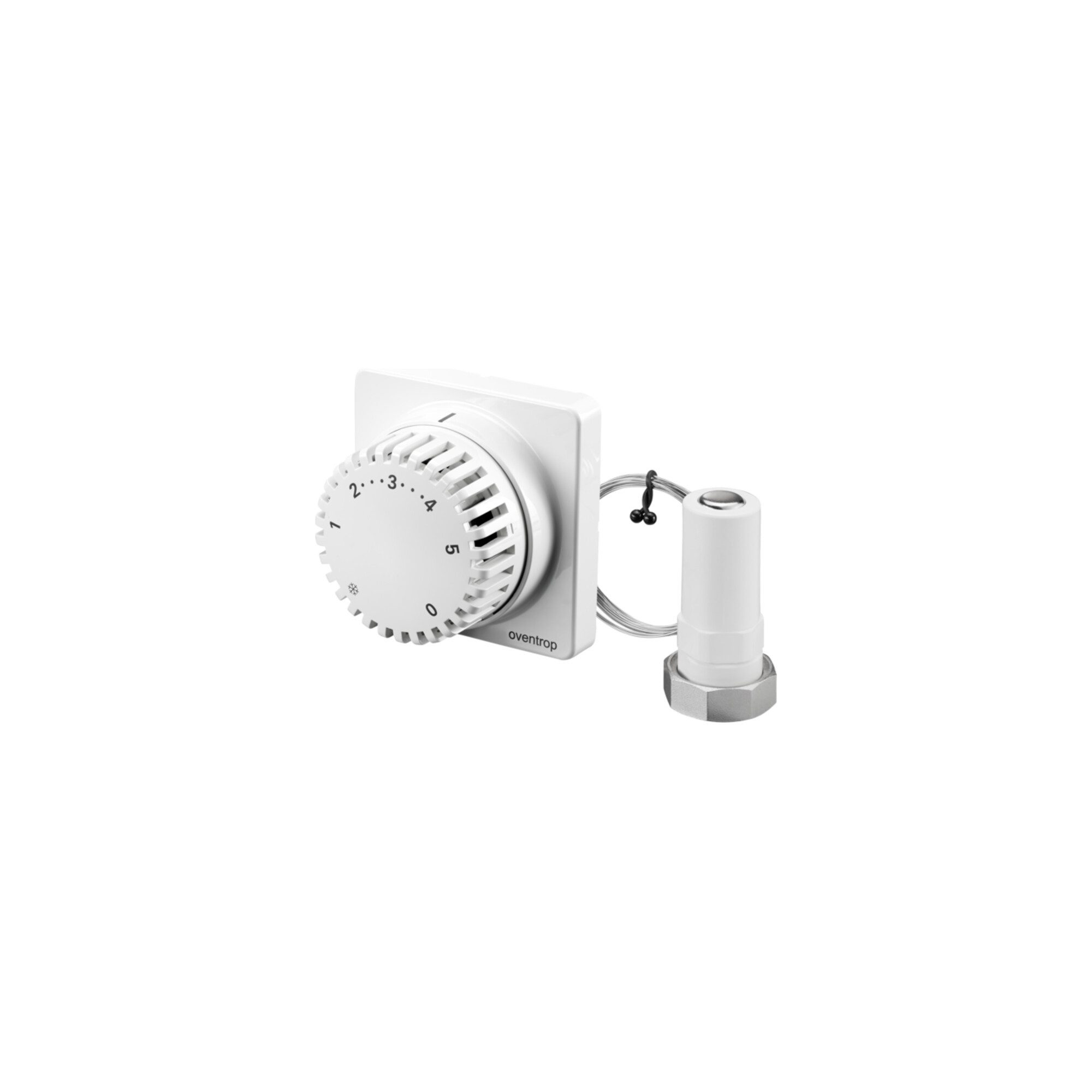 Oventrop Infrarotheizung Oventrop Thermostat Uni FH 7-28 GC, m 0-St. u Fernverst., Rohr 2 m