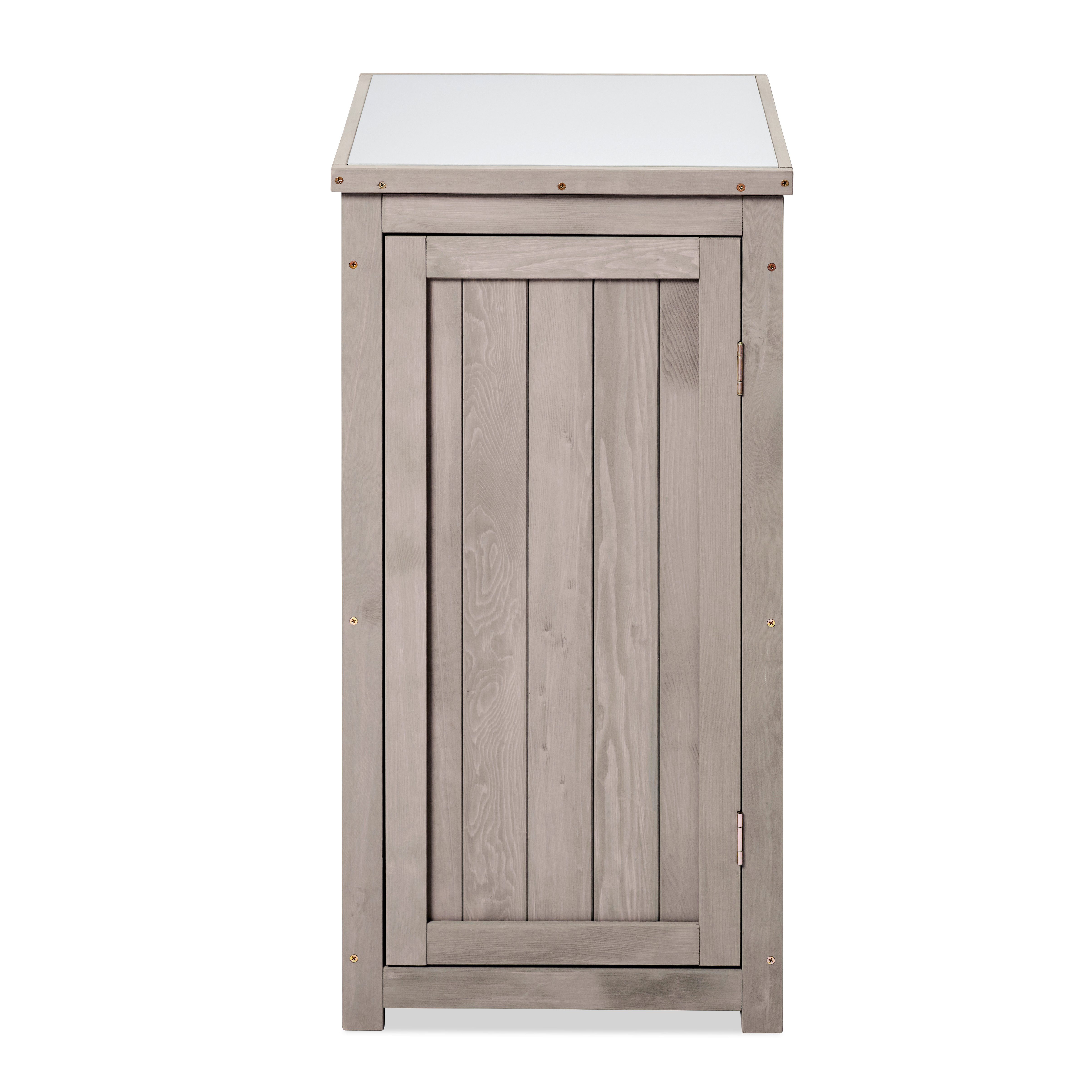 BUTENKIST Gartenbox NEELE, Aufbewahrung aus Holz, Balkonschrank, für Balkon, Garten,Terrasse