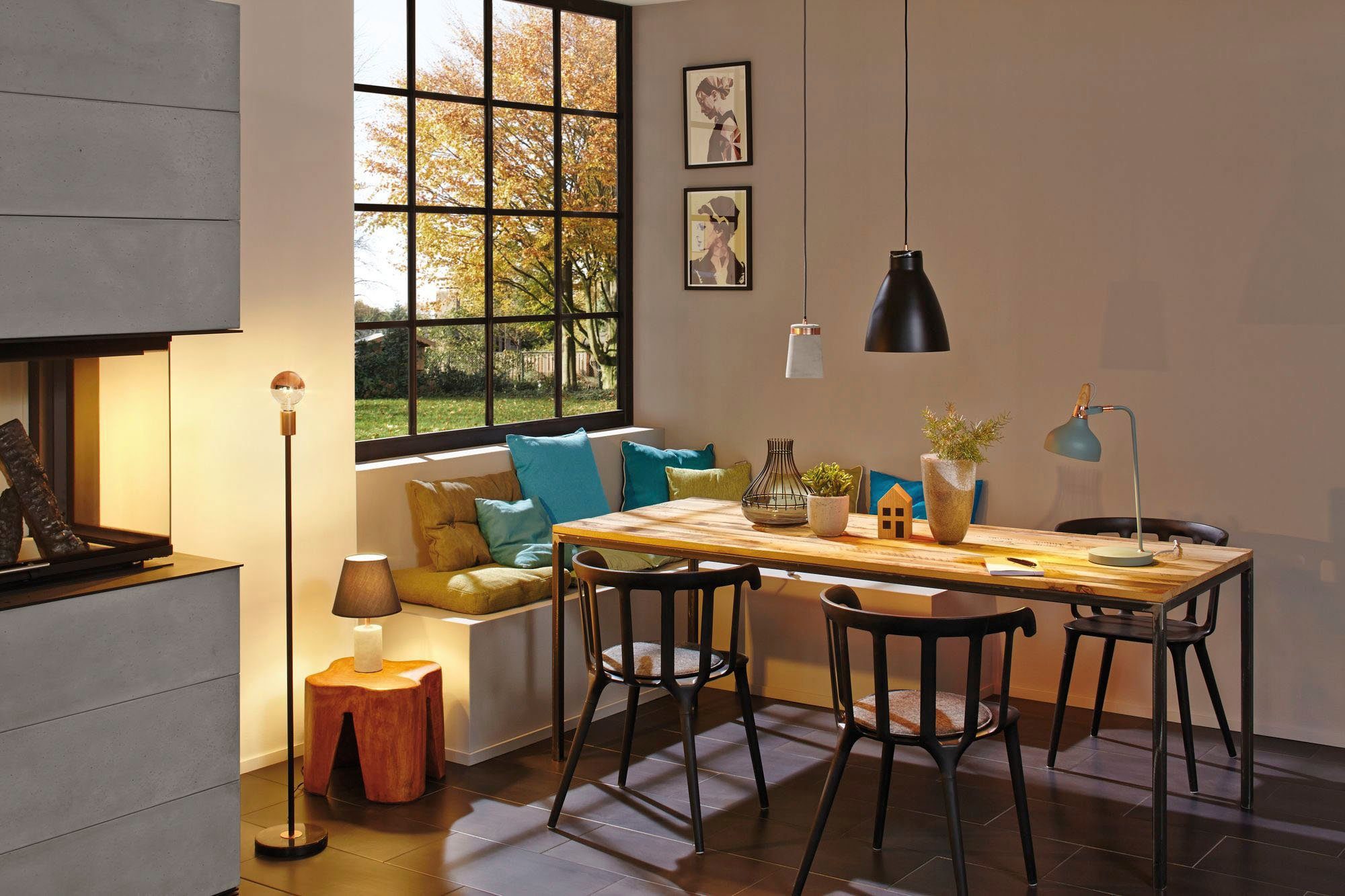 Paulmann Pendelleuchte Juna, ohne Leuchtmittel, E27, dimmbar